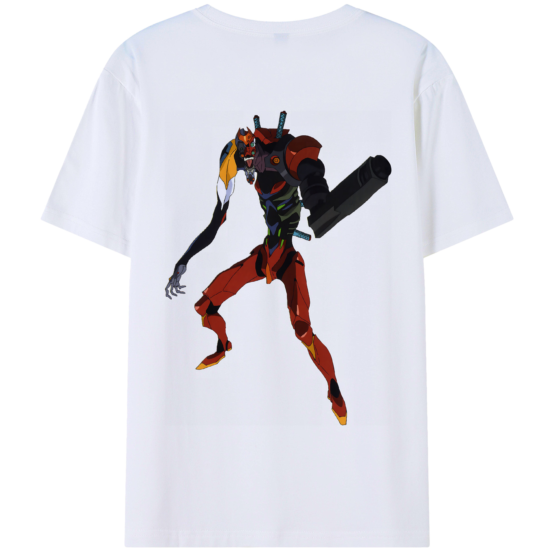 （画像用） EVA 新世紀エヴァンゲリオン レディース半袖Tシャツ(バックプリント)