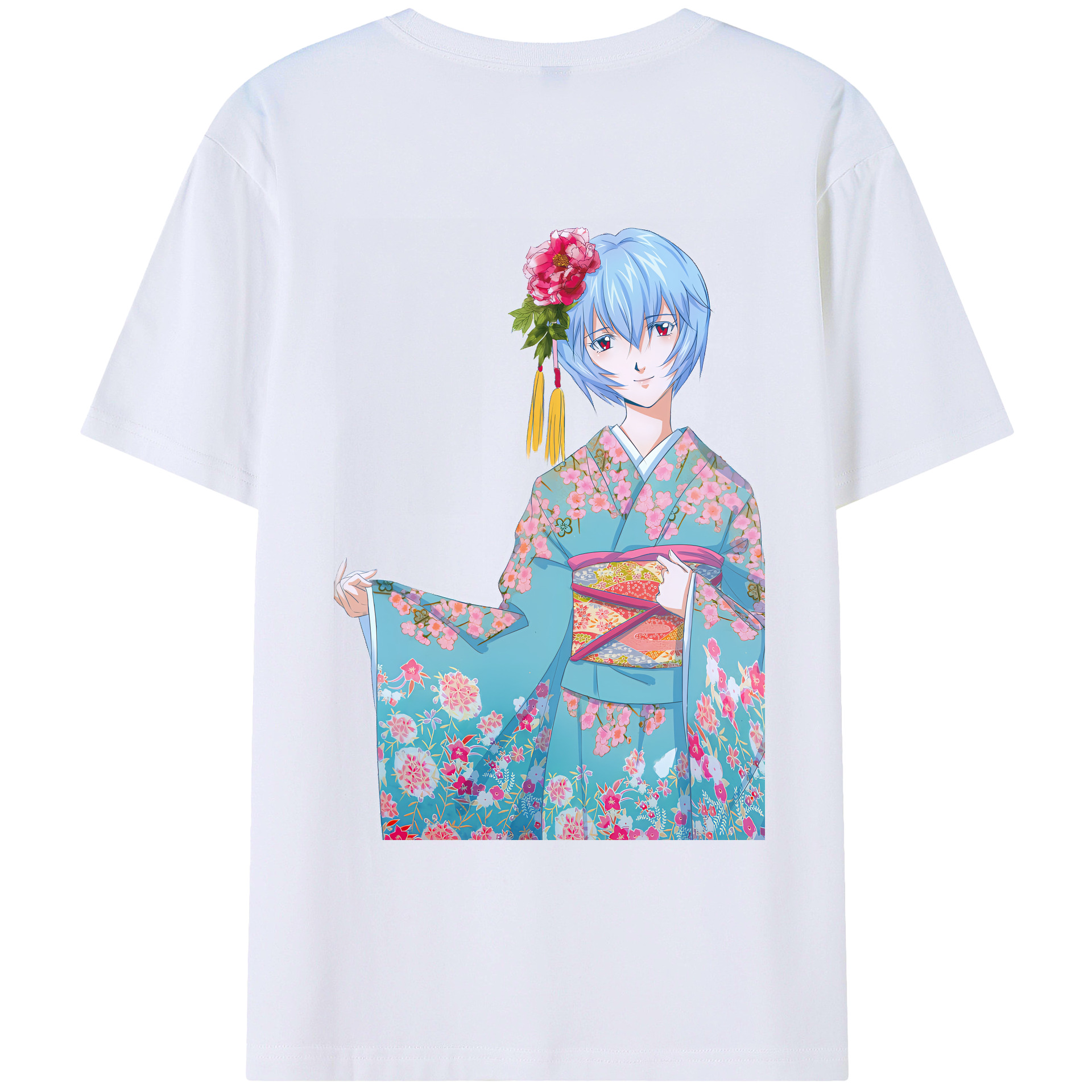 （画像用） EVA 新世紀エヴァンゲリオン レディース半袖Tシャツ(バックプリント)