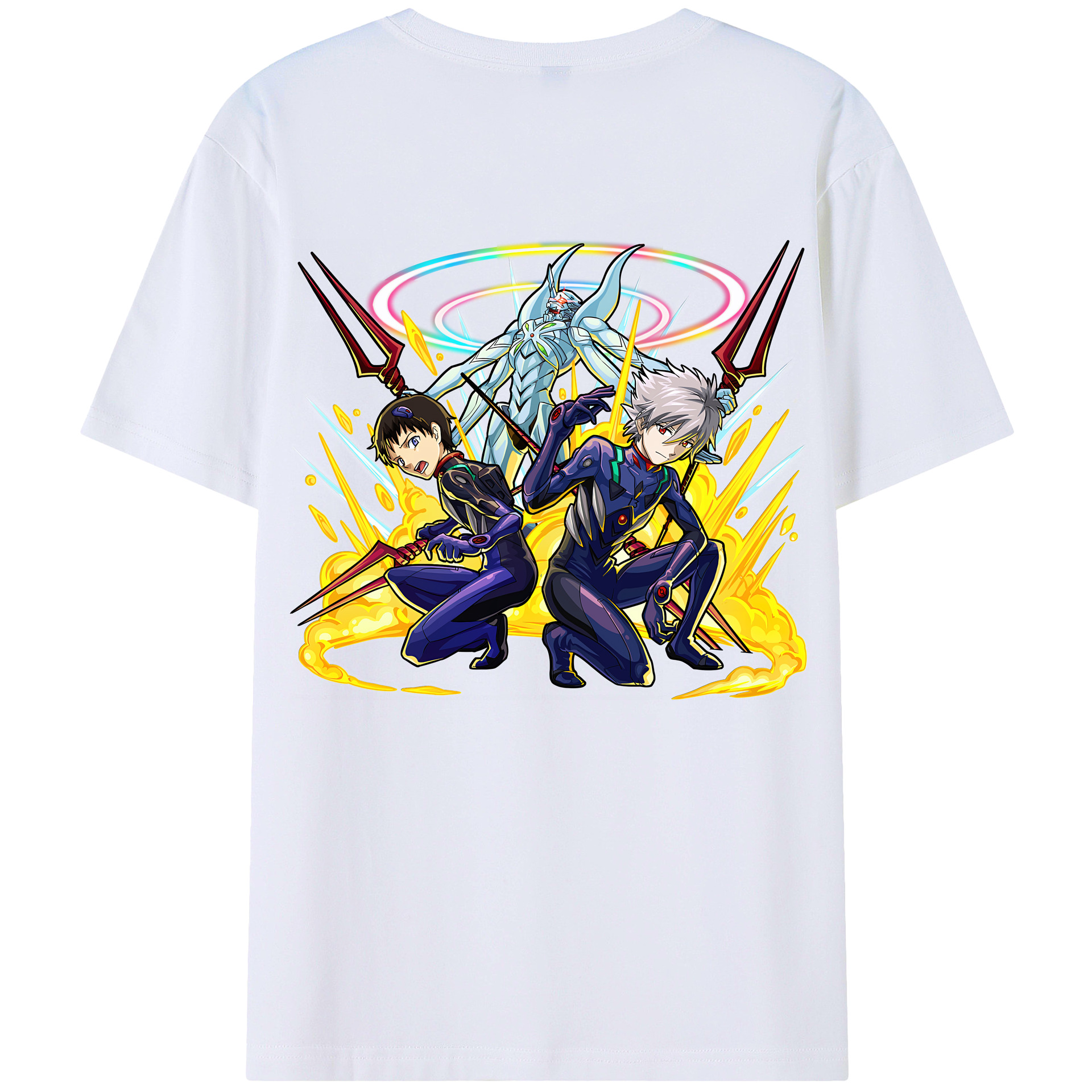 （画像用） EVA 新世紀エヴァンゲリオン レディース半袖Tシャツ(バックプリント)