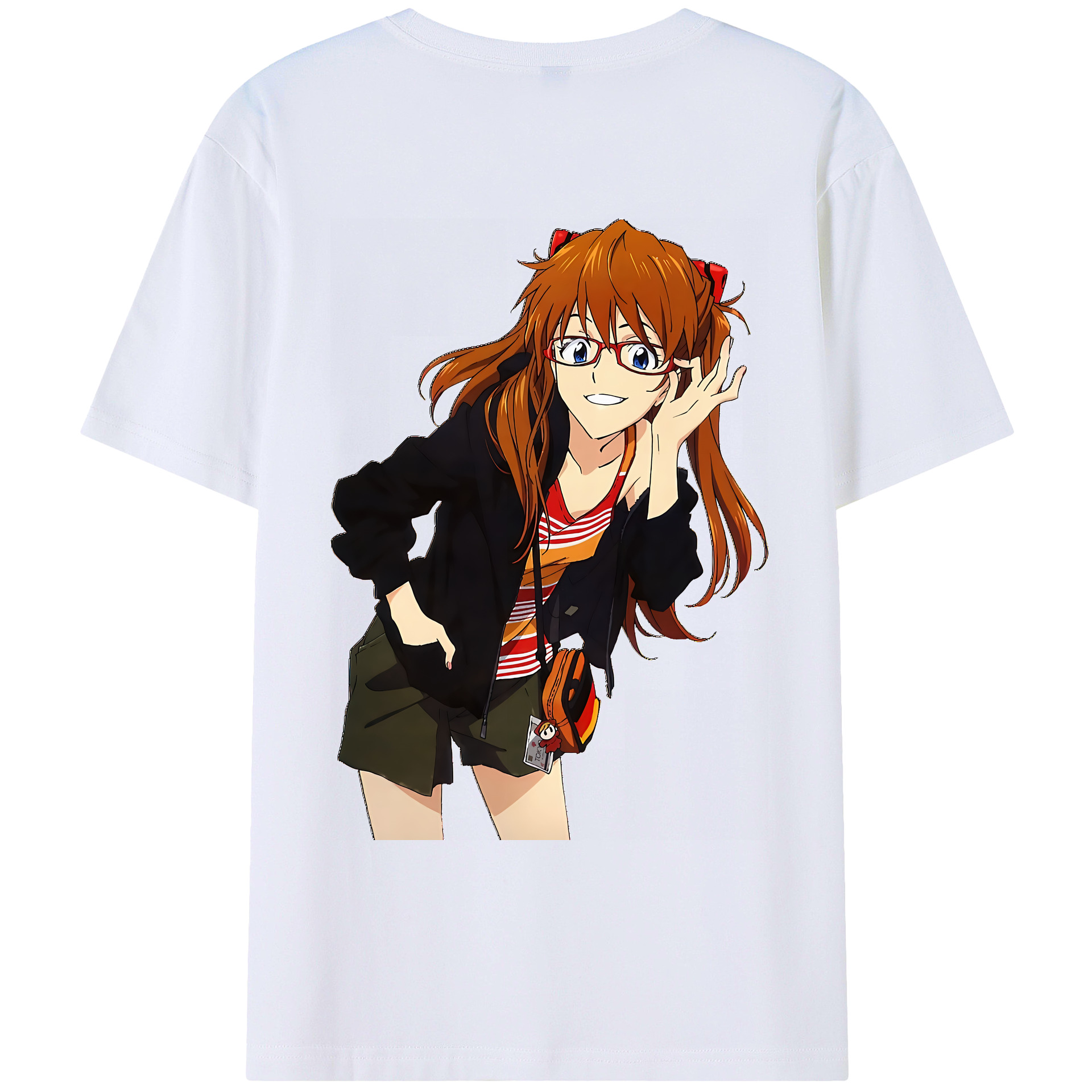 （画像用） EVA 新世紀エヴァンゲリオン レディース半袖Tシャツ(バックプリント)