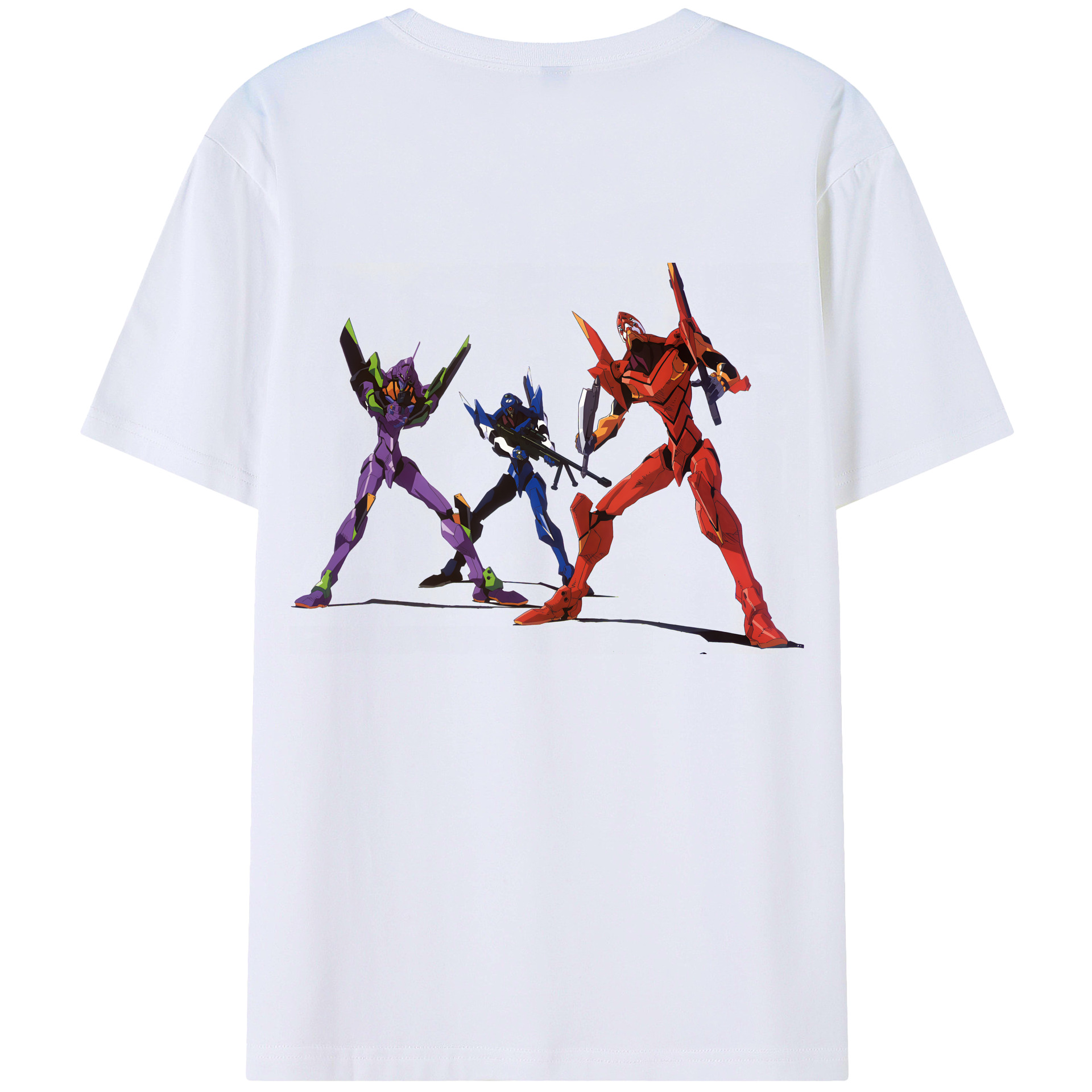 （画像用） EVA 新世紀エヴァンゲリオン レディース半袖Tシャツ(バックプリント)