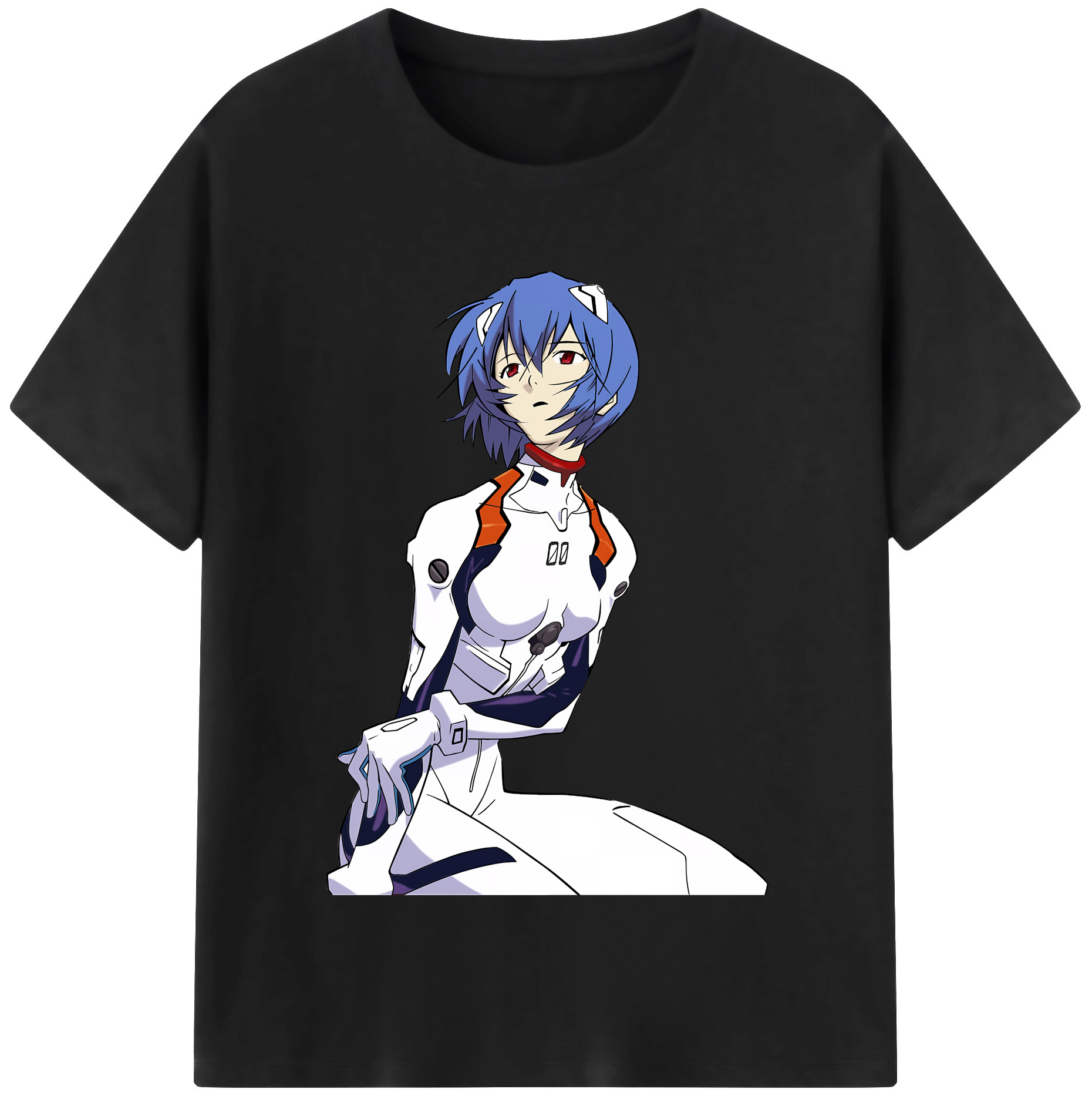 （画像用） EVA 新世紀エヴァンゲリオン レディースカジュアルプリントTシャツ（綿100％）