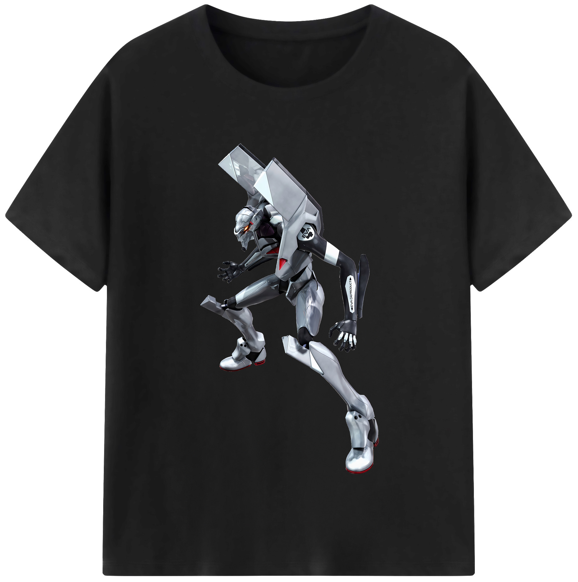 （画像用） EVA 新世紀エヴァンゲリオン レディースカジュアルプリントTシャツ（綿100％）