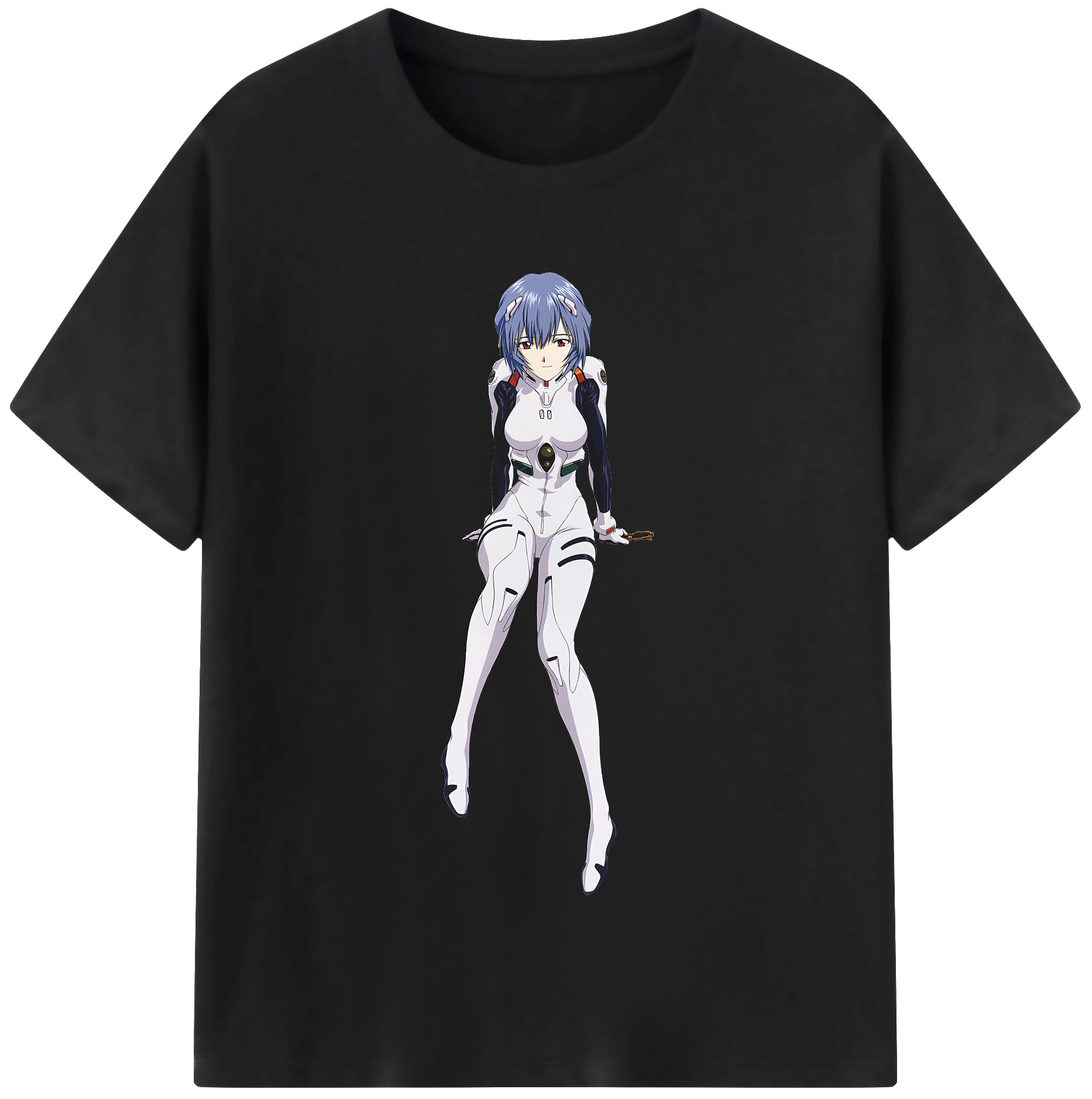 （画像用） EVA 新世紀エヴァンゲリオン レディースカジュアルプリントTシャツ（綿100％）