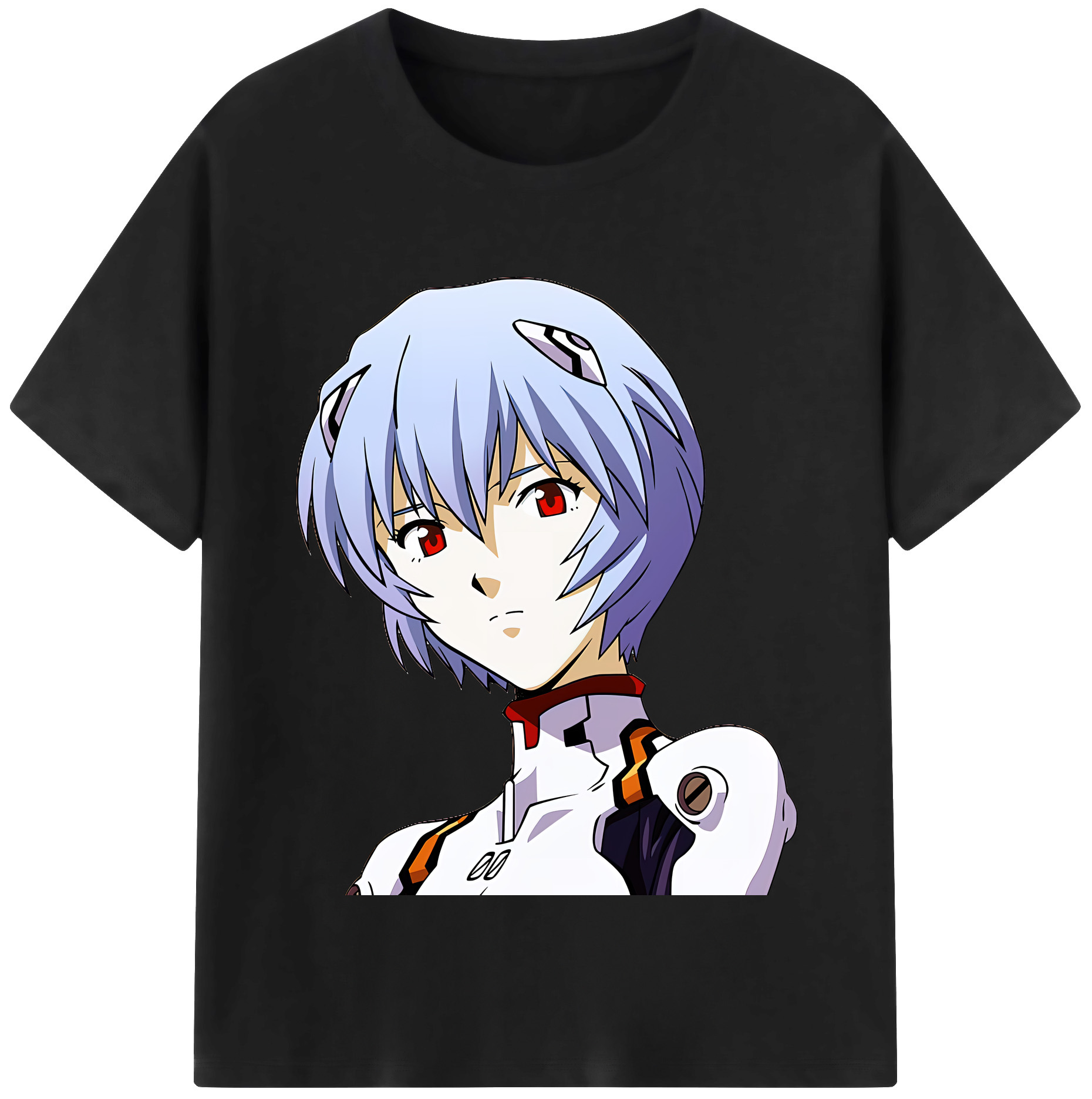 （画像用） EVA 新世紀エヴァンゲリオン レディースカジュアルプリントTシャツ（綿100％）