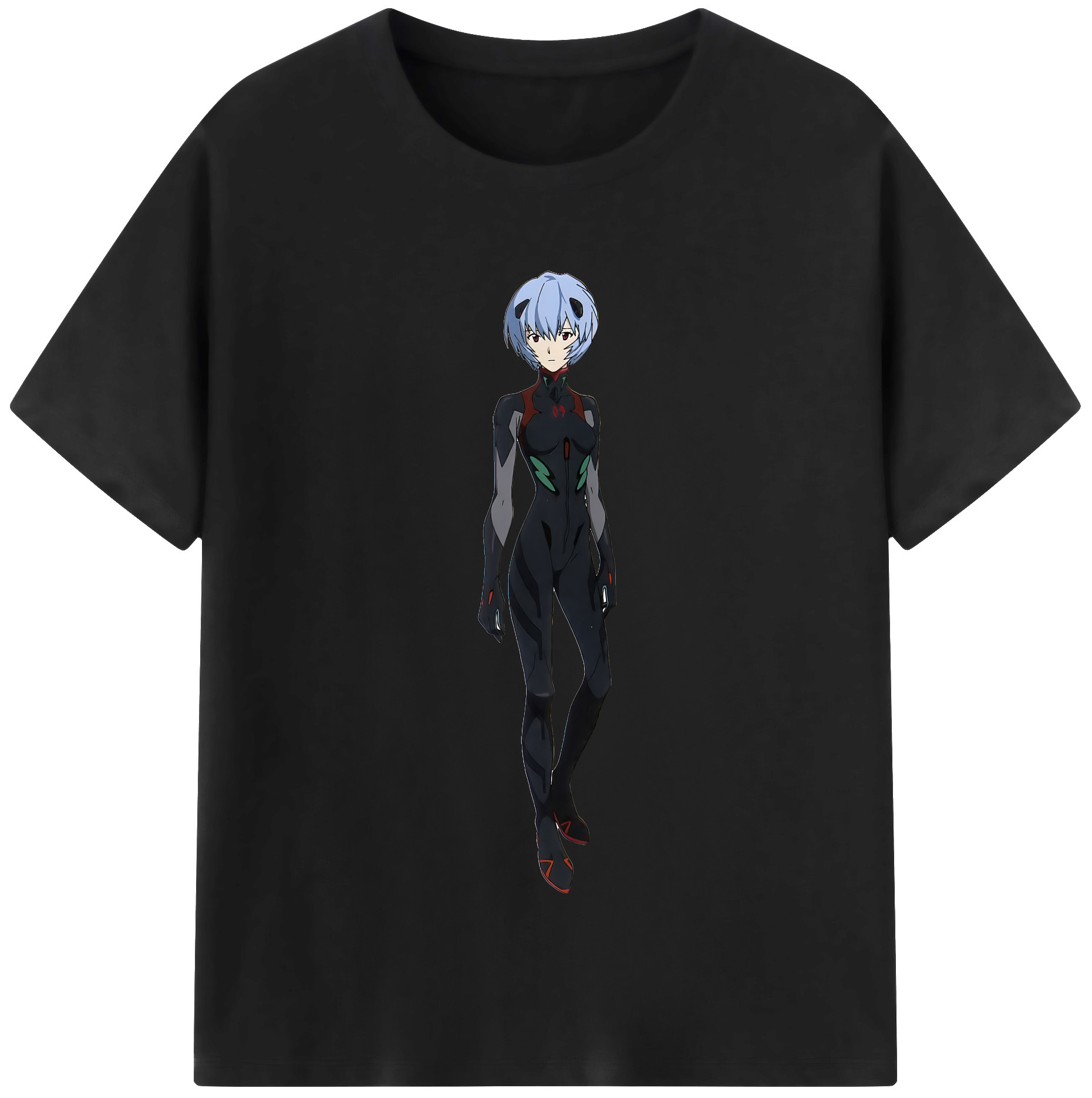 （画像用） EVA 新世紀エヴァンゲリオン レディースカジュアルプリントTシャツ（綿100％）