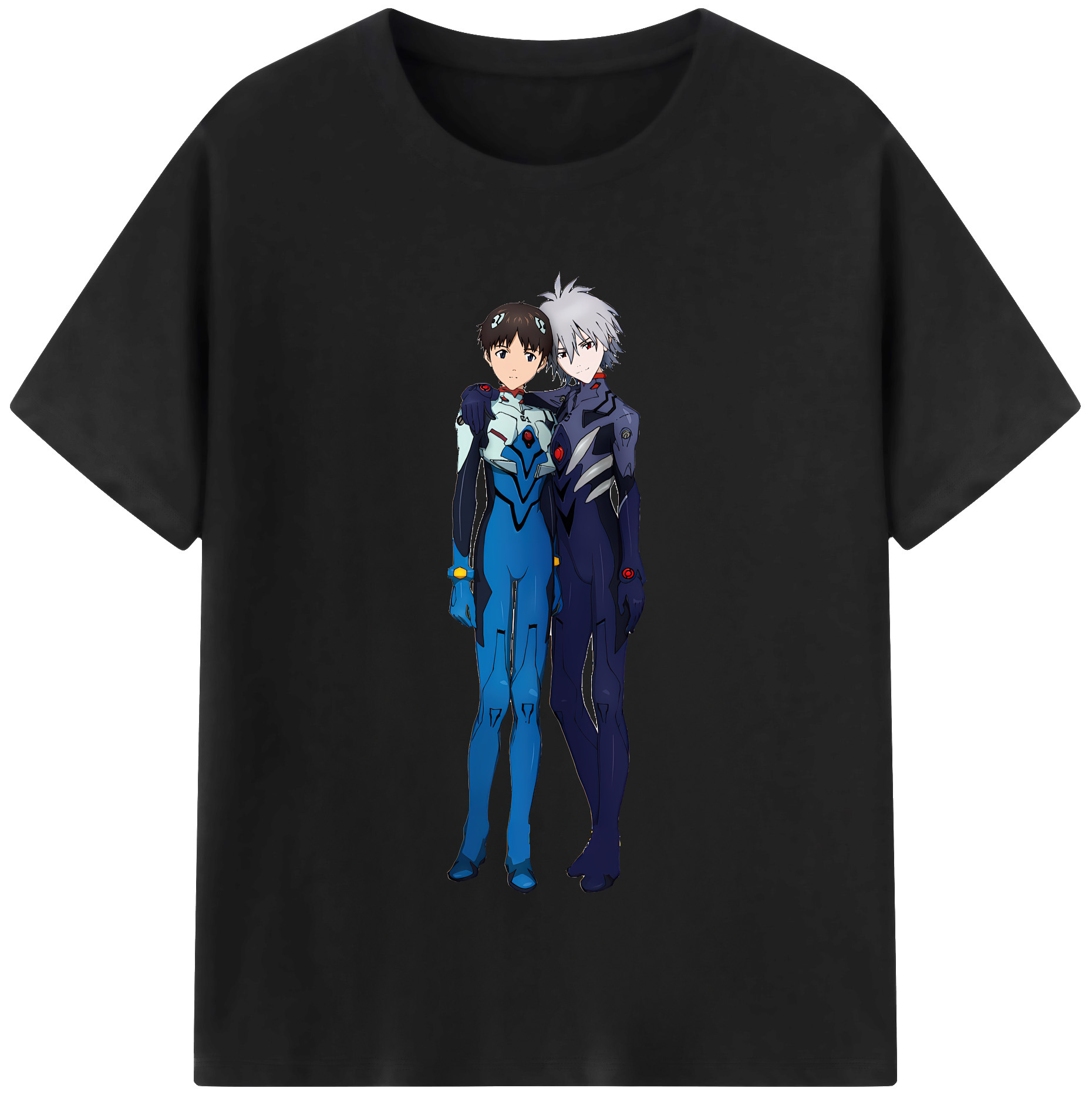 （画像用） EVA 新世紀エヴァンゲリオン レディースカジュアルプリントTシャツ（綿100％）