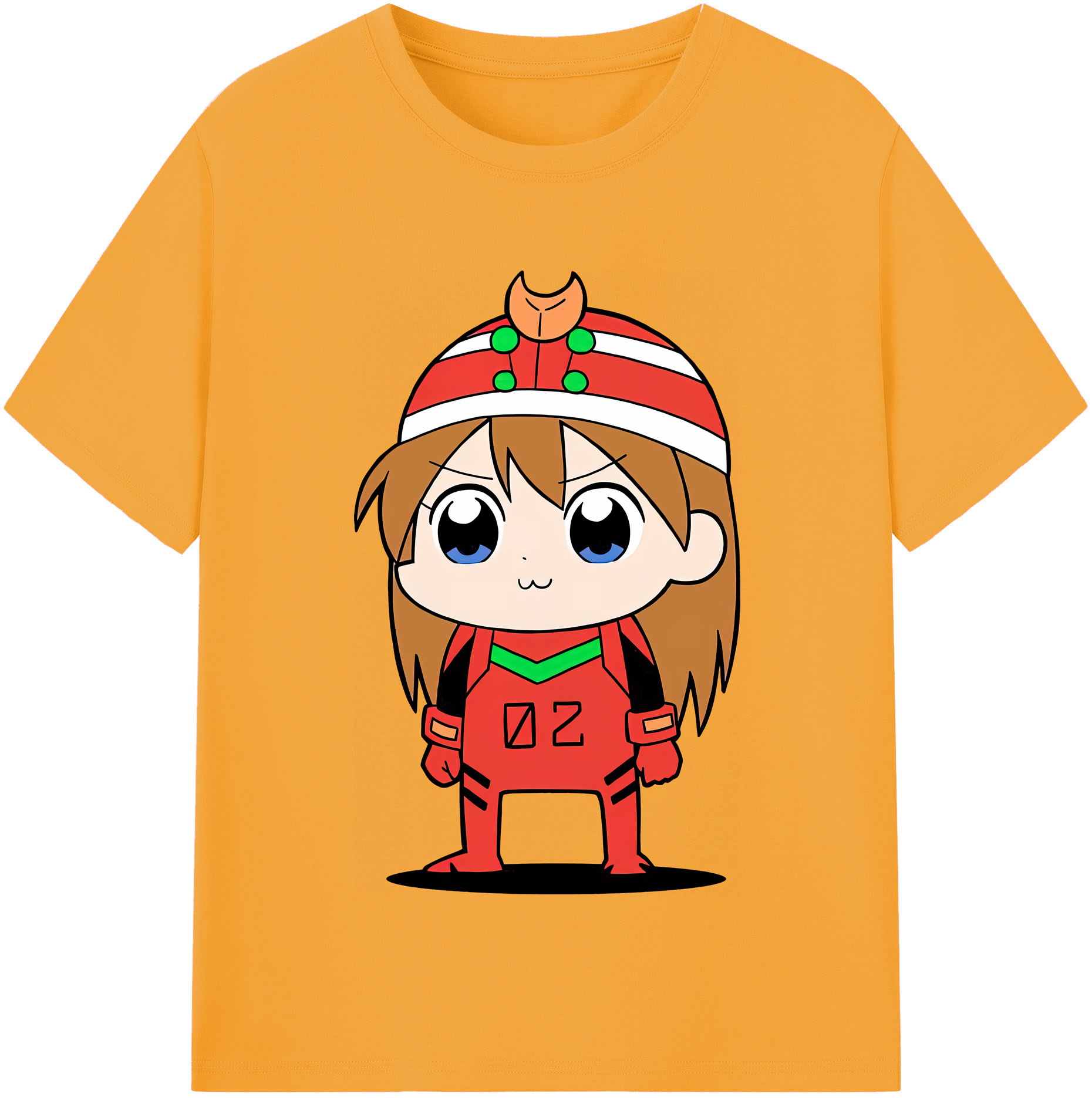 （画像用） EVA 新世紀エヴァンゲリオン レディースカジュアルプリントTシャツ（綿100％）