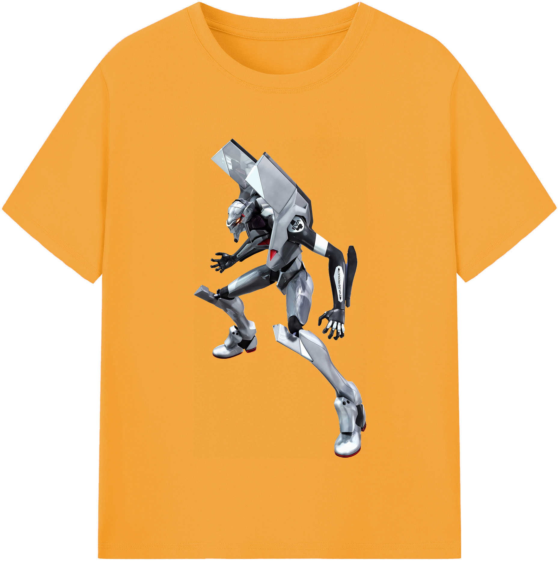 （画像用） EVA 新世紀エヴァンゲリオン レディースカジュアルプリントTシャツ（綿100％）