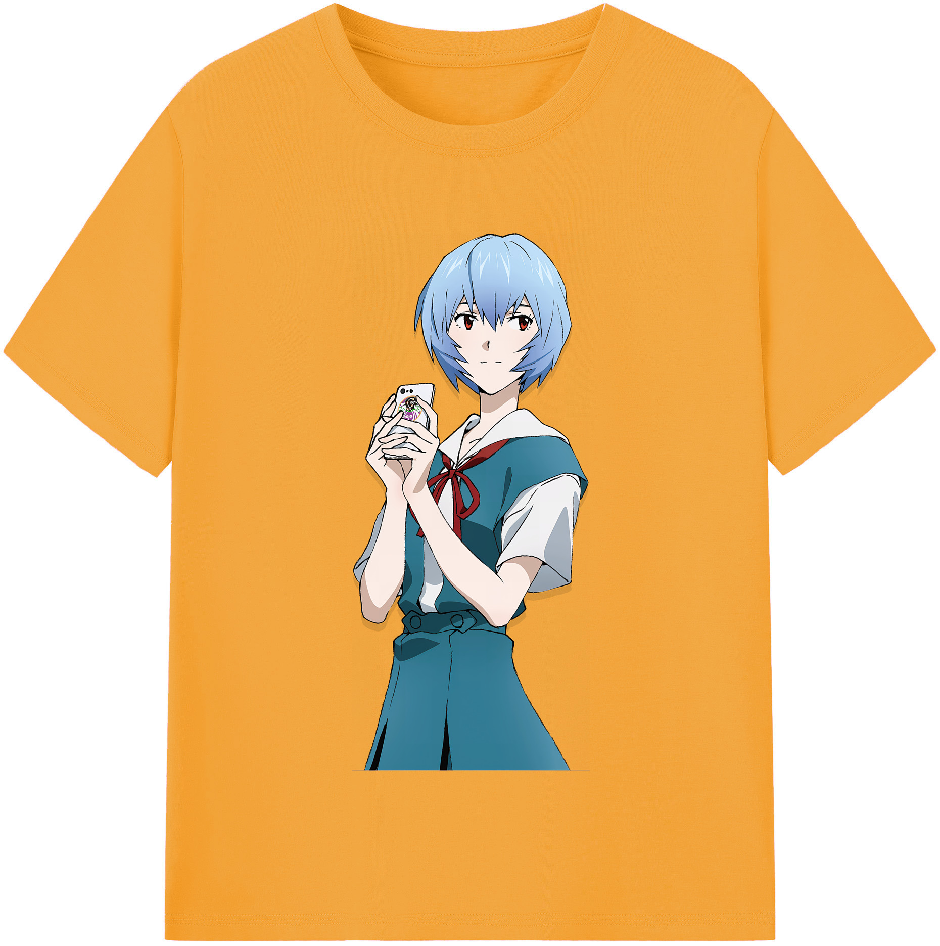 （画像用） EVA 新世紀エヴァンゲリオン レディースカジュアルプリントTシャツ（綿100％）