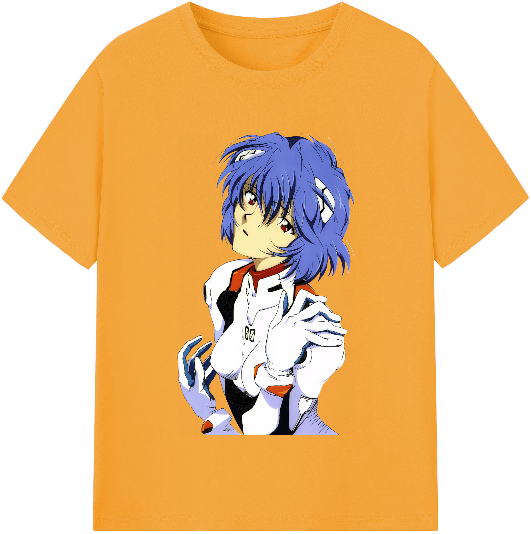 （画像用） EVA 新世紀エヴァンゲリオン レディースカジュアルプリントTシャツ（綿100％）
