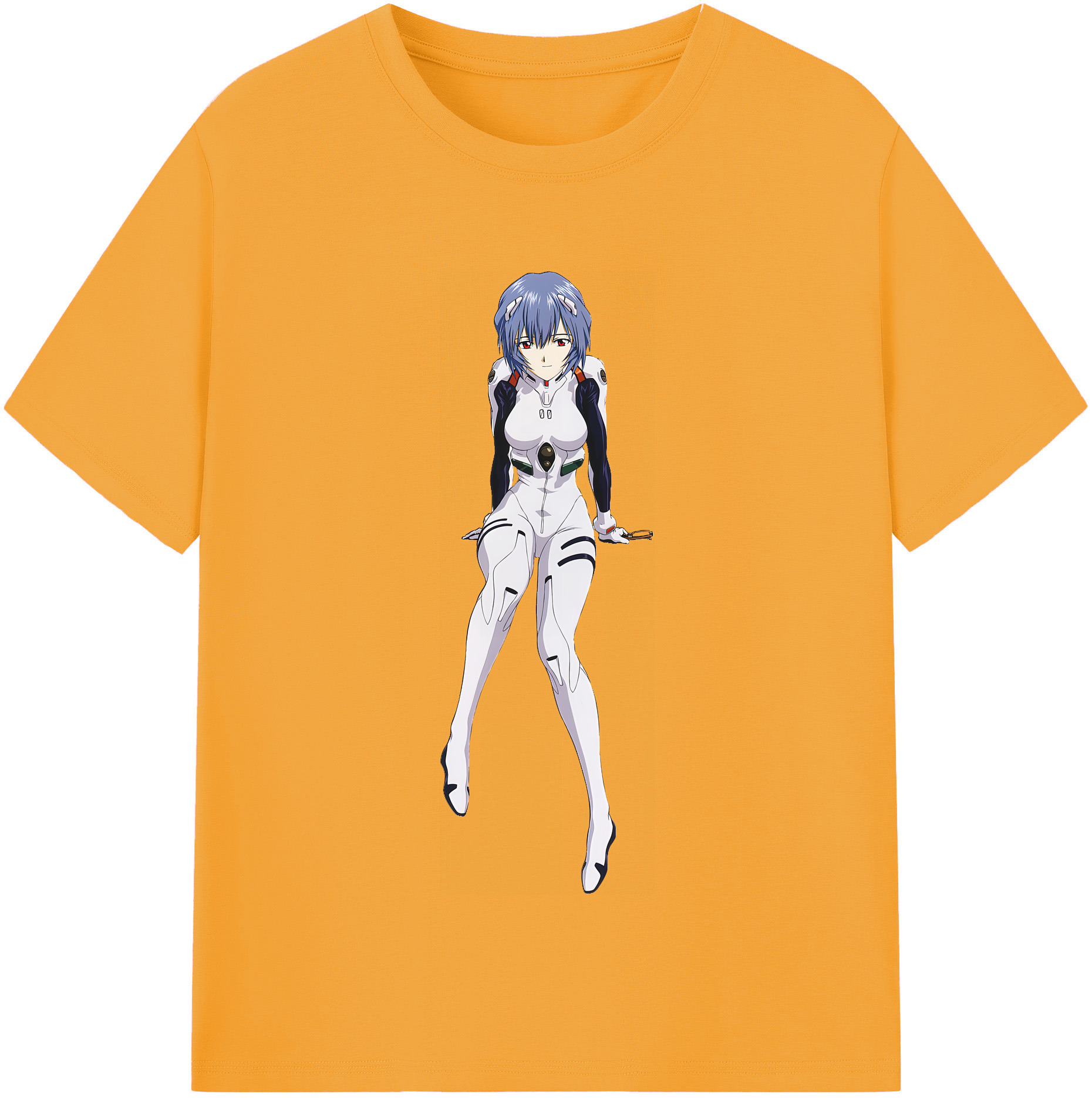 （画像用） EVA 新世紀エヴァンゲリオン レディースカジュアルプリントTシャツ（綿100％）