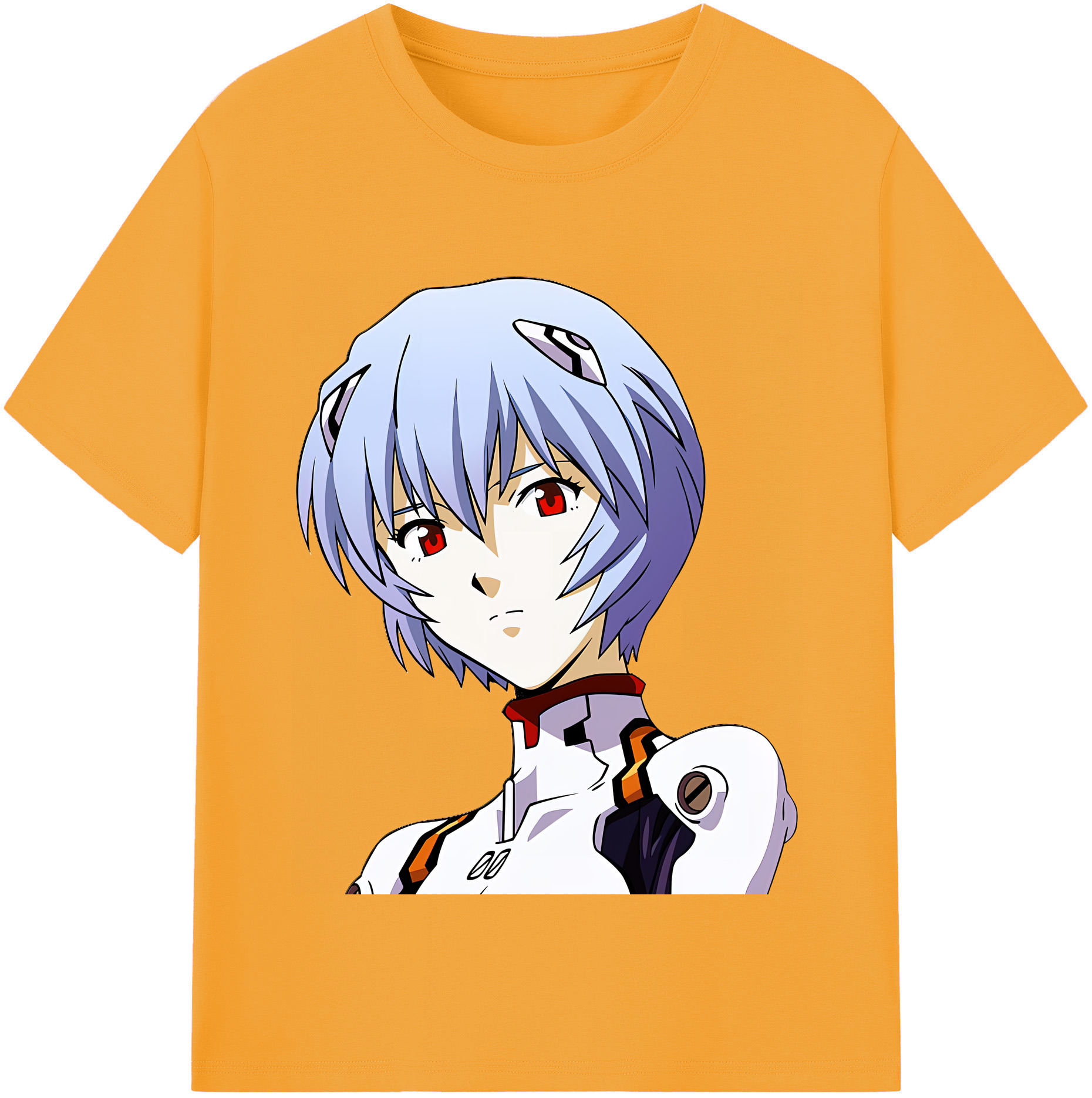 （画像用） EVA 新世紀エヴァンゲリオン レディースカジュアルプリントTシャツ（綿100％）