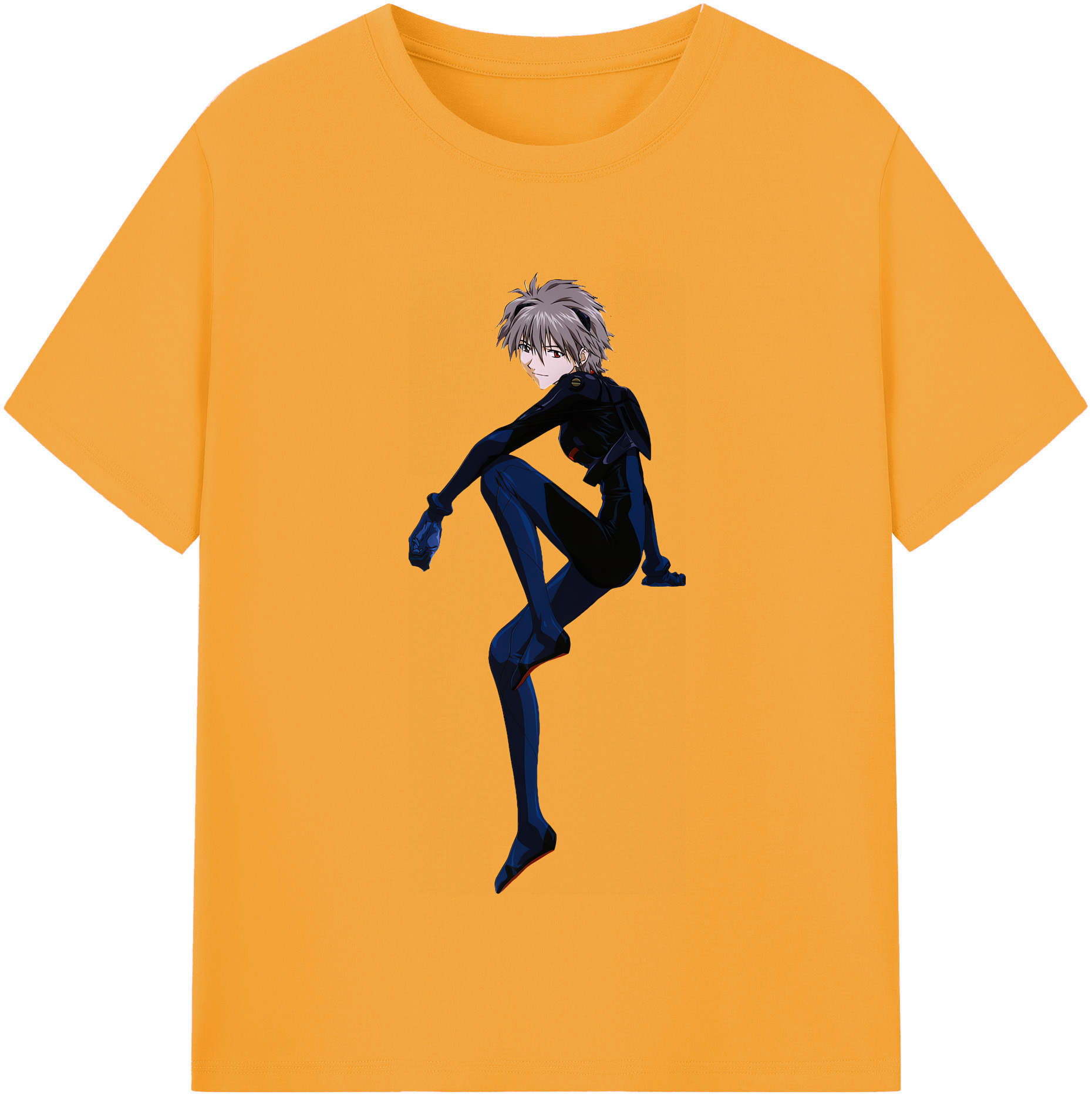（画像用） EVA 新世紀エヴァンゲリオン レディースカジュアルプリントTシャツ（綿100％）