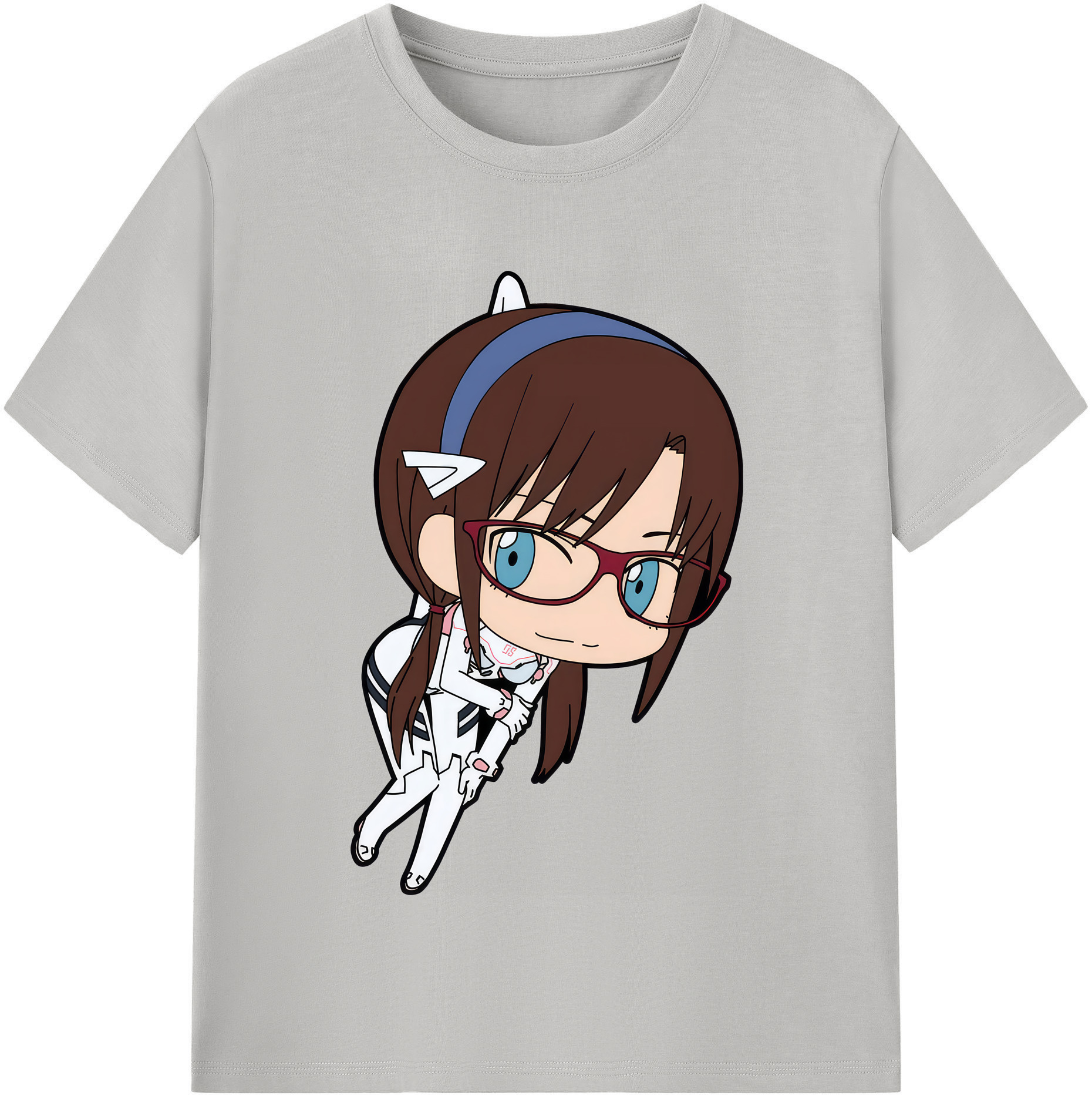 （画像用） EVA 新世紀エヴァンゲリオン レディースカジュアルプリントTシャツ（綿100％）