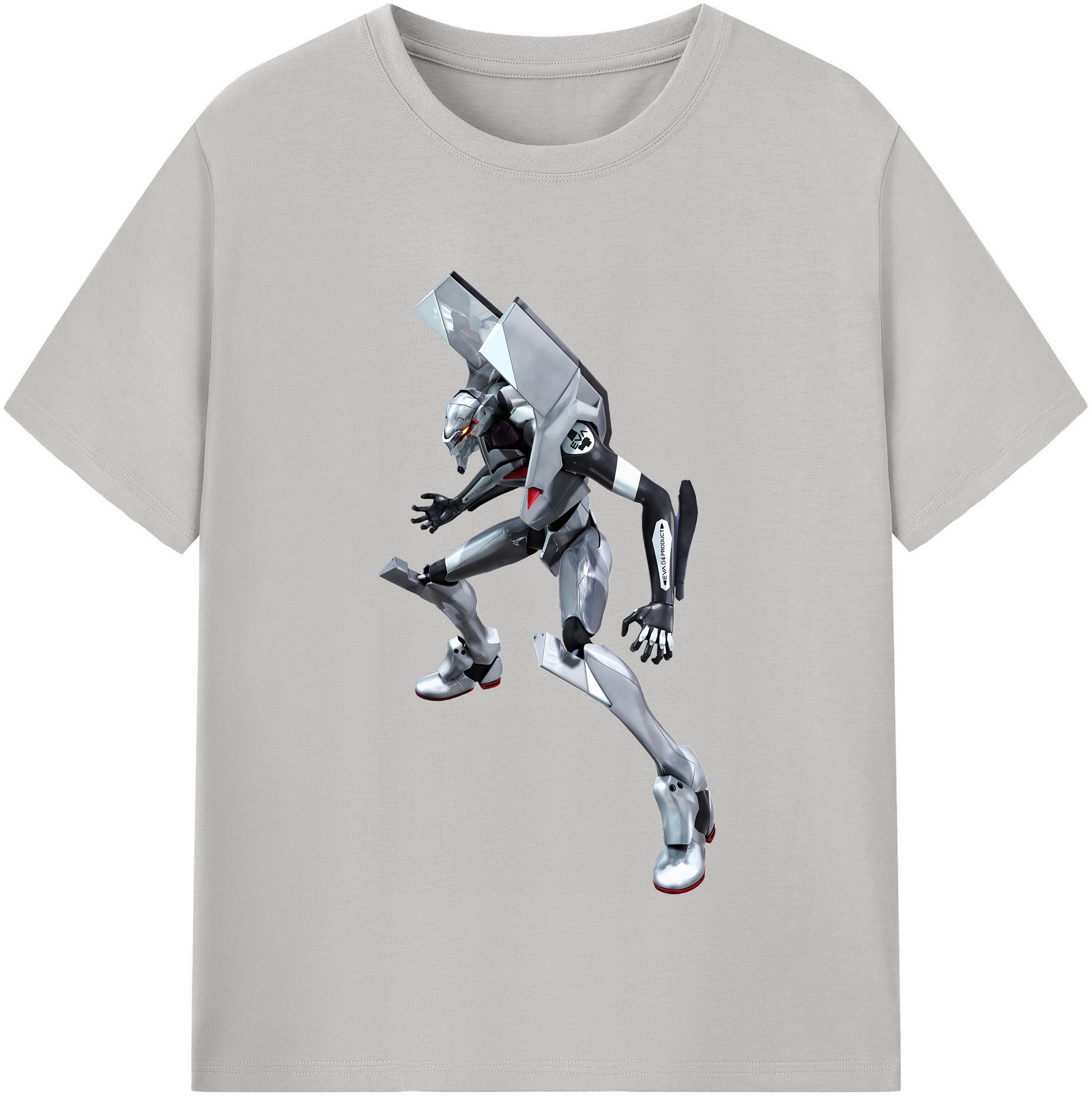 （画像用） EVA 新世紀エヴァンゲリオン レディースカジュアルプリントTシャツ（綿100％）