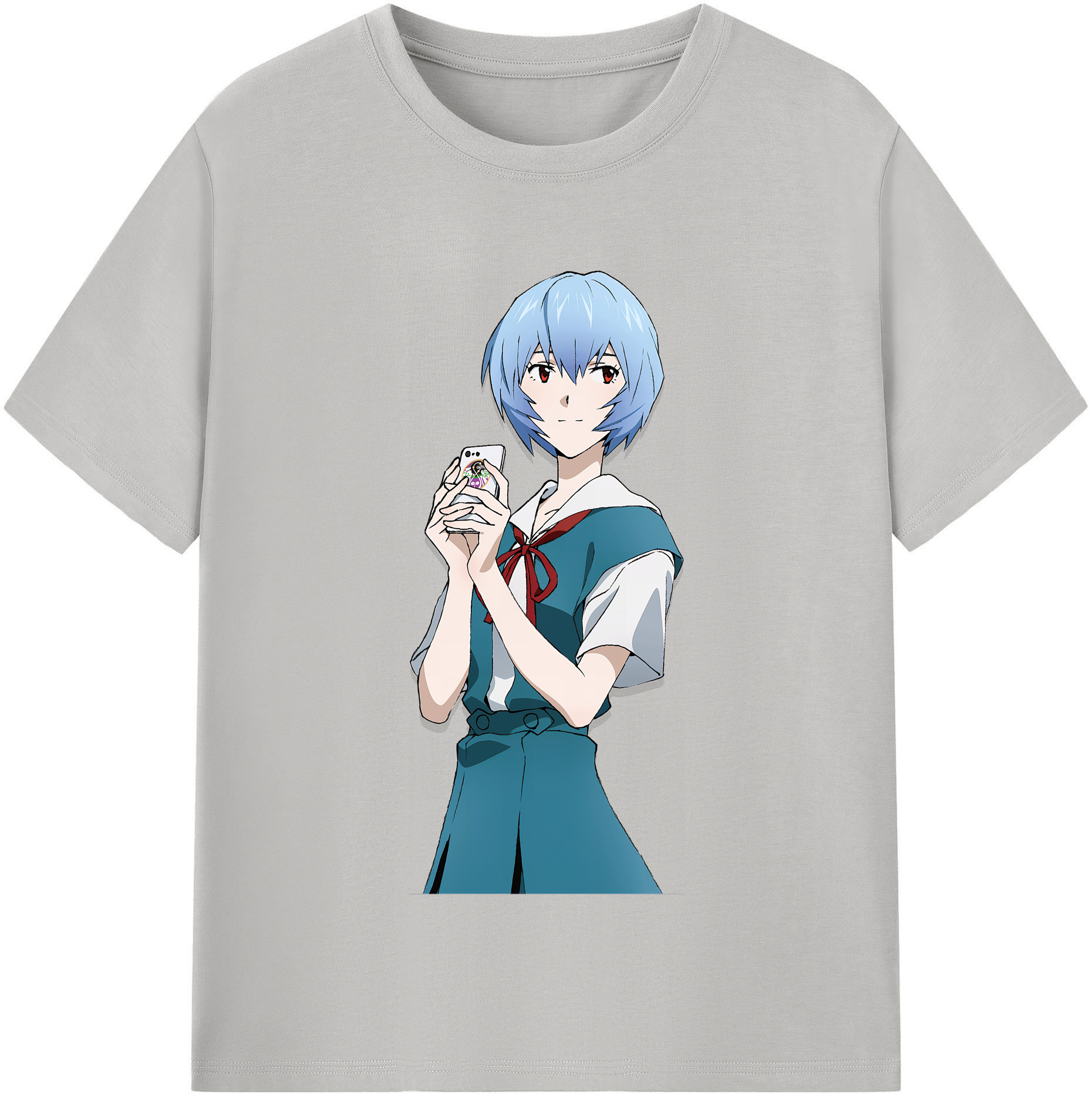 （画像用） EVA 新世紀エヴァンゲリオン レディースカジュアルプリントTシャツ（綿100％）