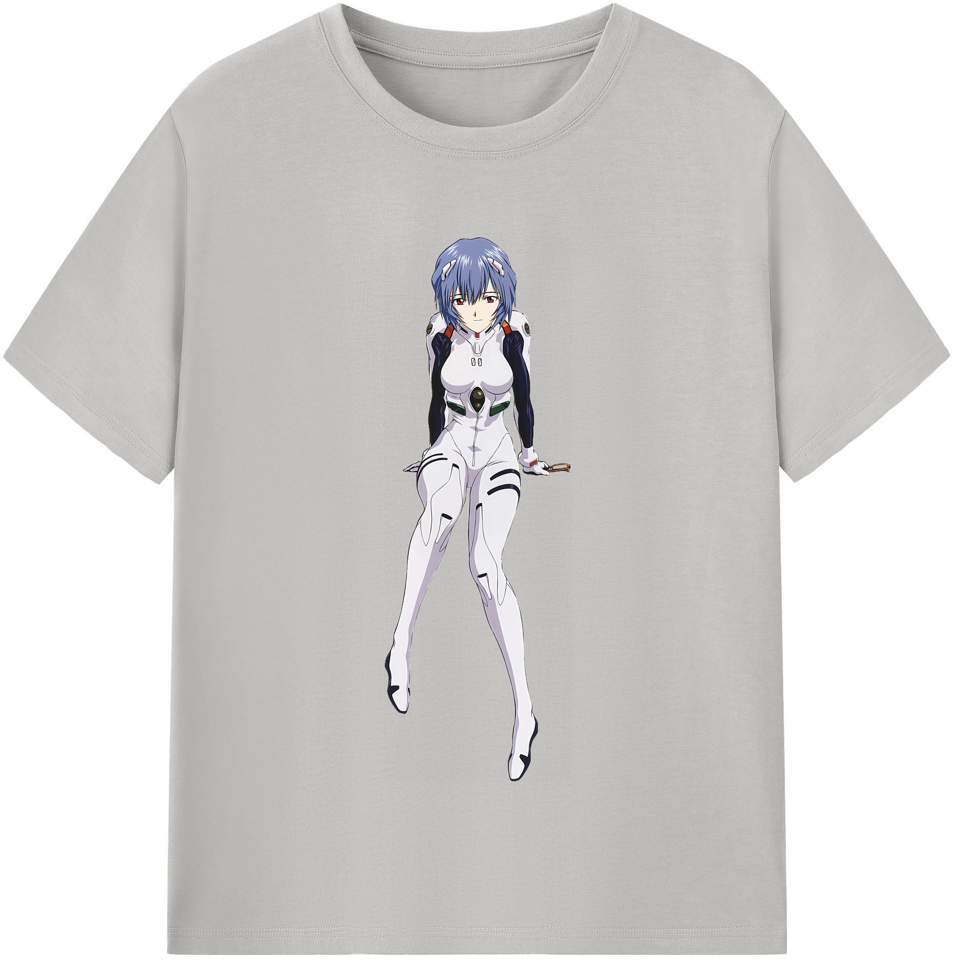 （画像用） EVA 新世紀エヴァンゲリオン レディースカジュアルプリントTシャツ（綿100％）
