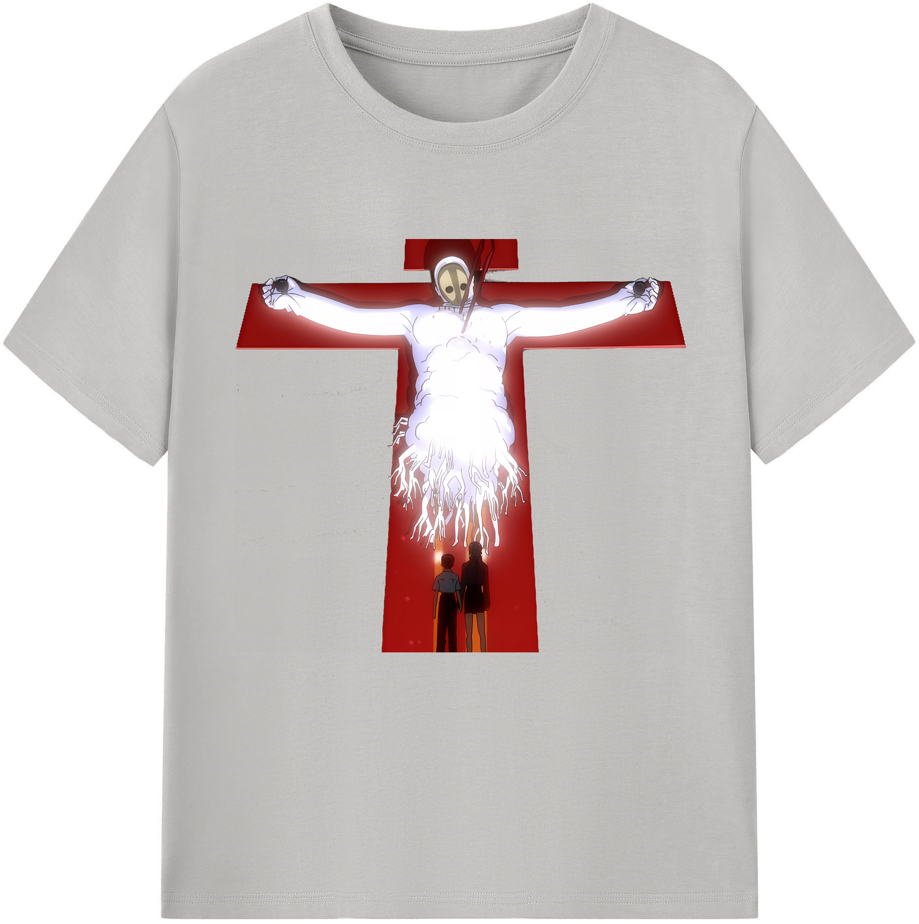 （画像用） EVA 新世紀エヴァンゲリオン レディースカジュアルプリントTシャツ（綿100％）