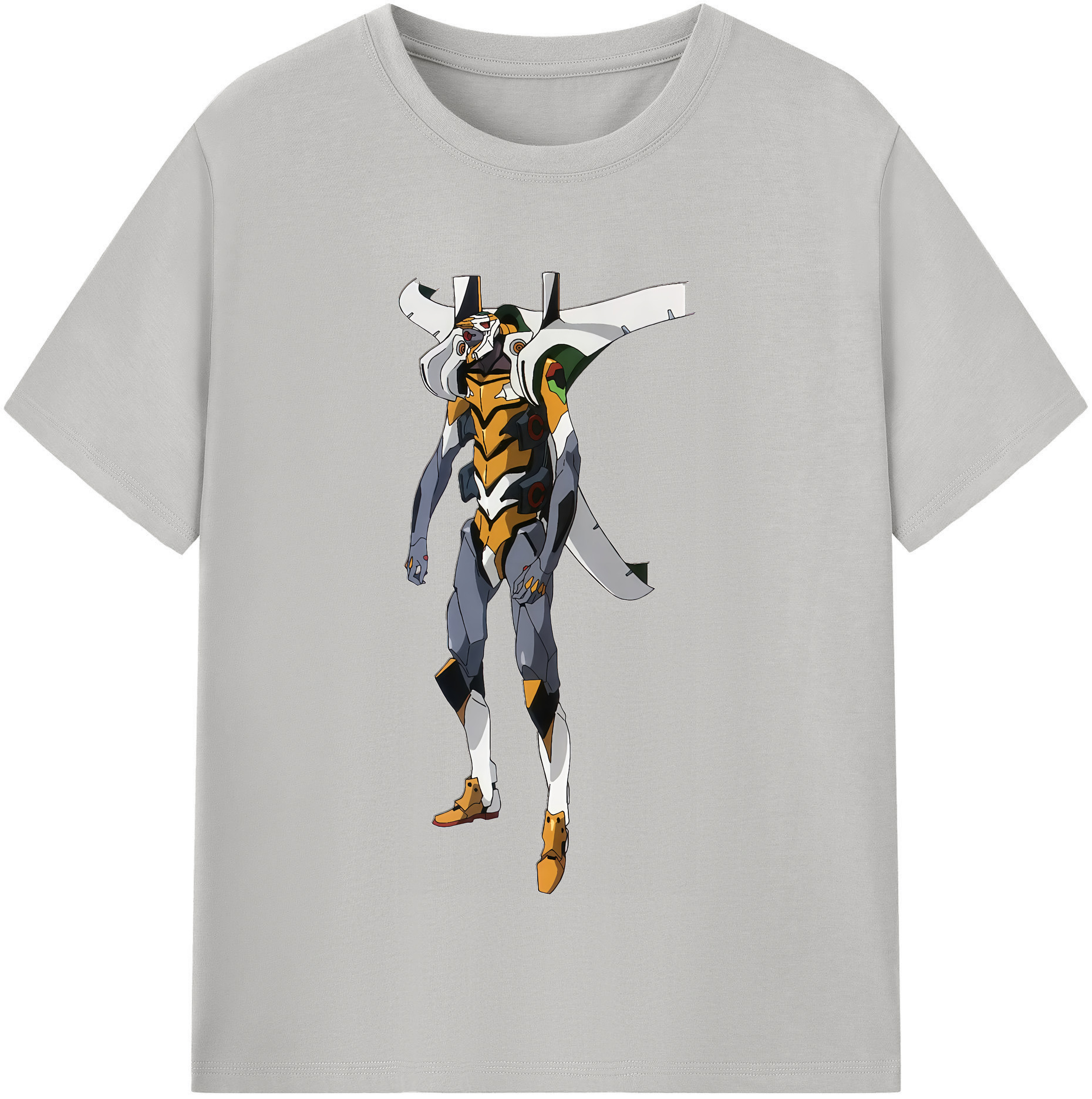 （画像用） EVA 新世紀エヴァンゲリオン レディースカジュアルプリントTシャツ（綿100％）