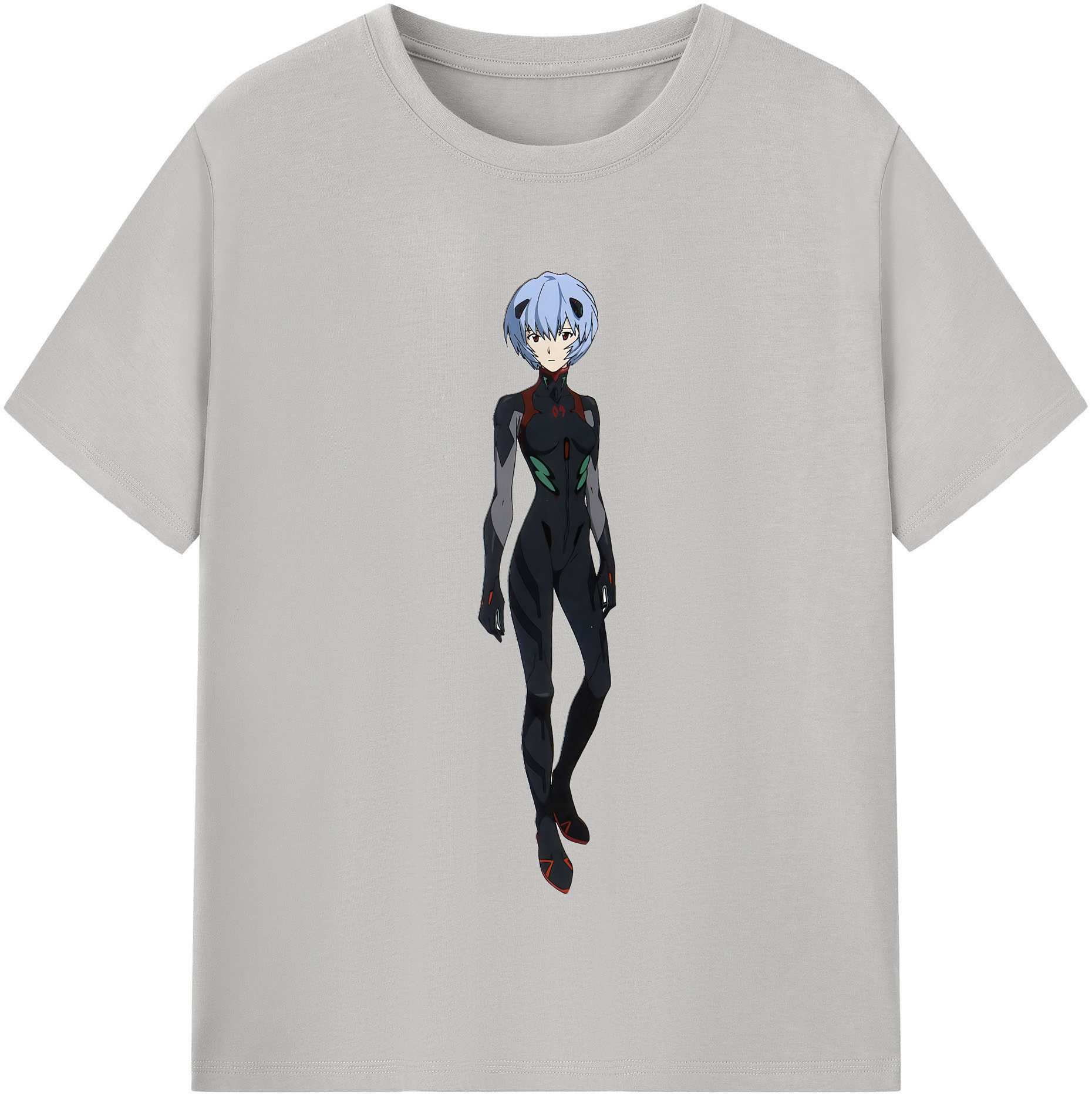 （画像用） EVA 新世紀エヴァンゲリオン レディースカジュアルプリントTシャツ（綿100％）