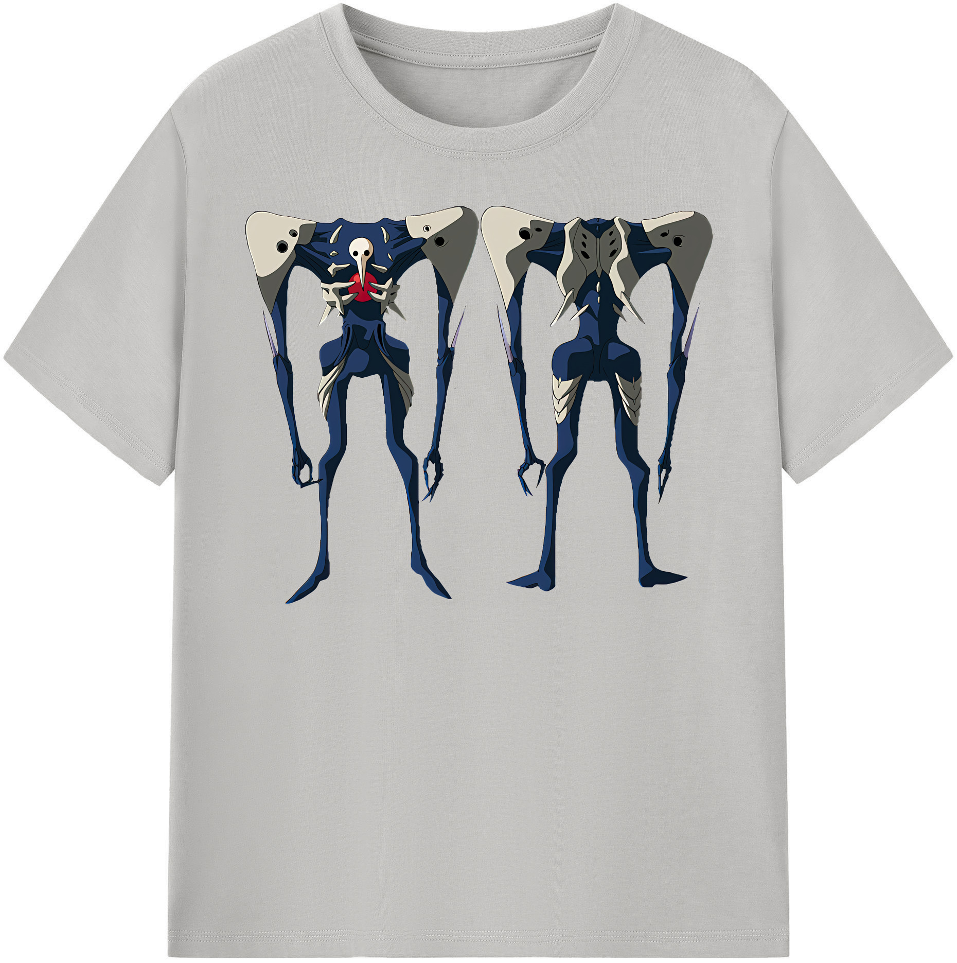 （画像用） EVA 新世紀エヴァンゲリオン レディースカジュアルプリントTシャツ（綿100％）