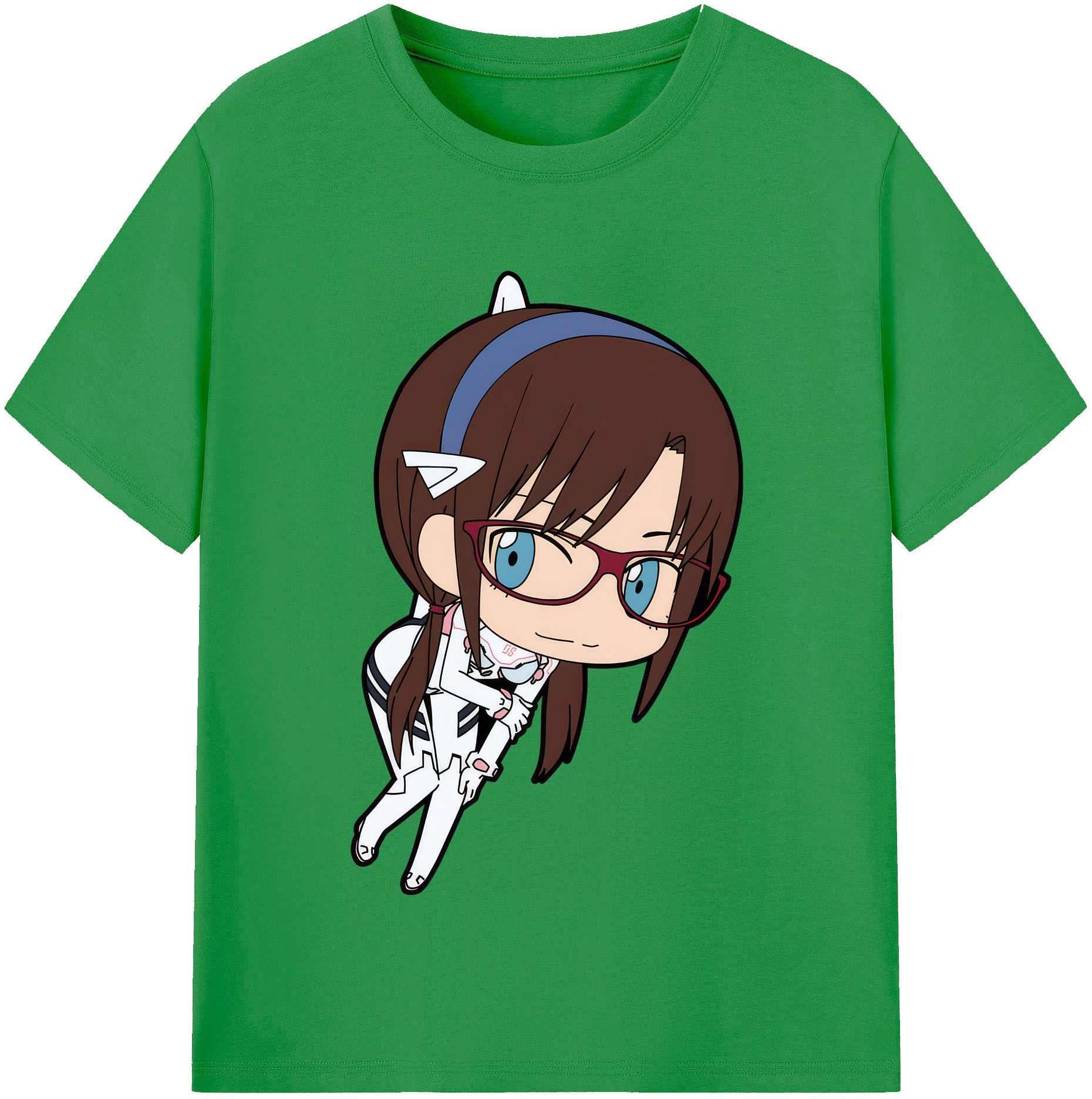 （画像用） EVA 新世紀エヴァンゲリオン レディースカジュアルプリントTシャツ（綿100％）