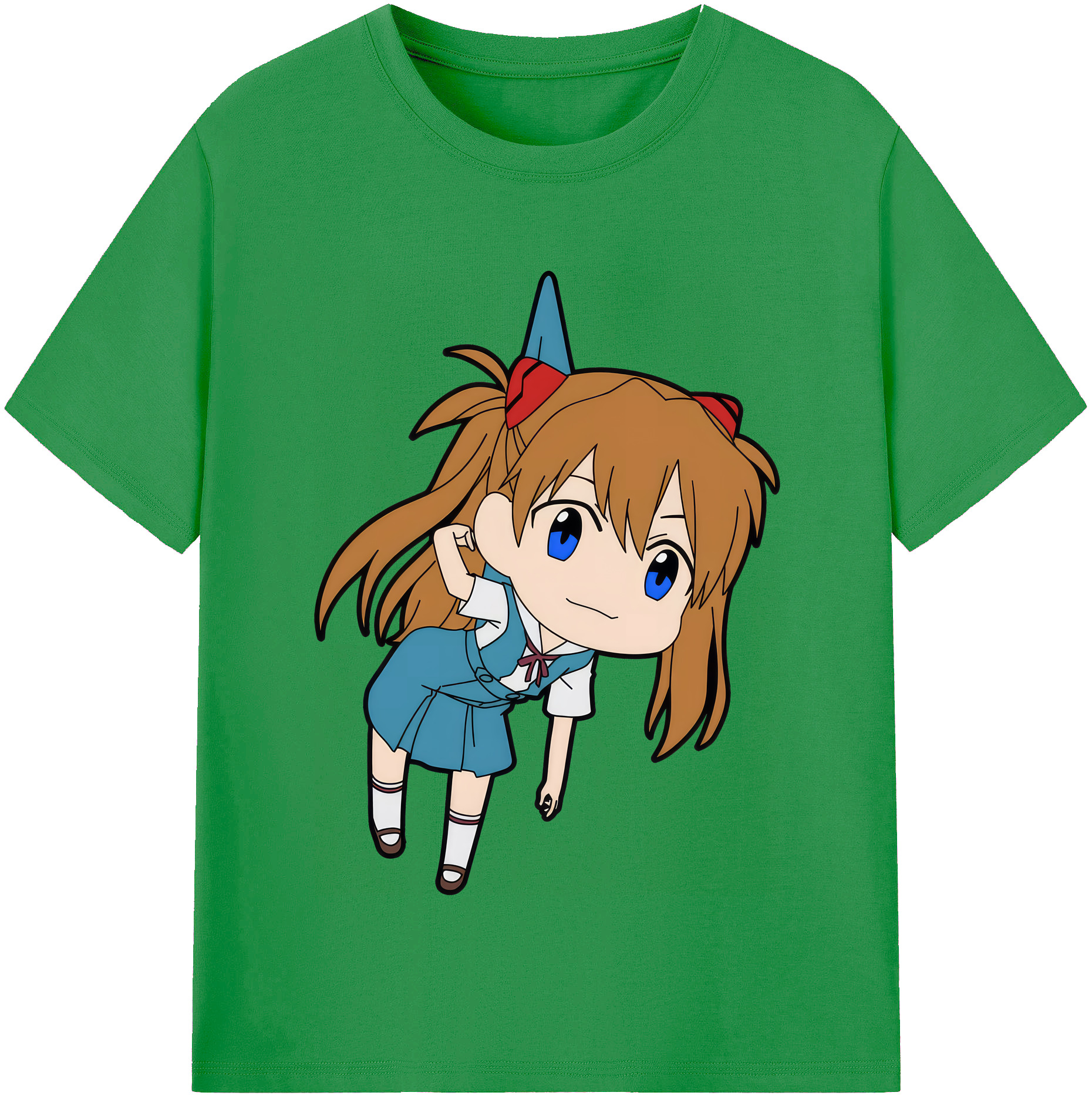 （画像用） EVA 新世紀エヴァンゲリオン レディースカジュアルプリントTシャツ（綿100％）