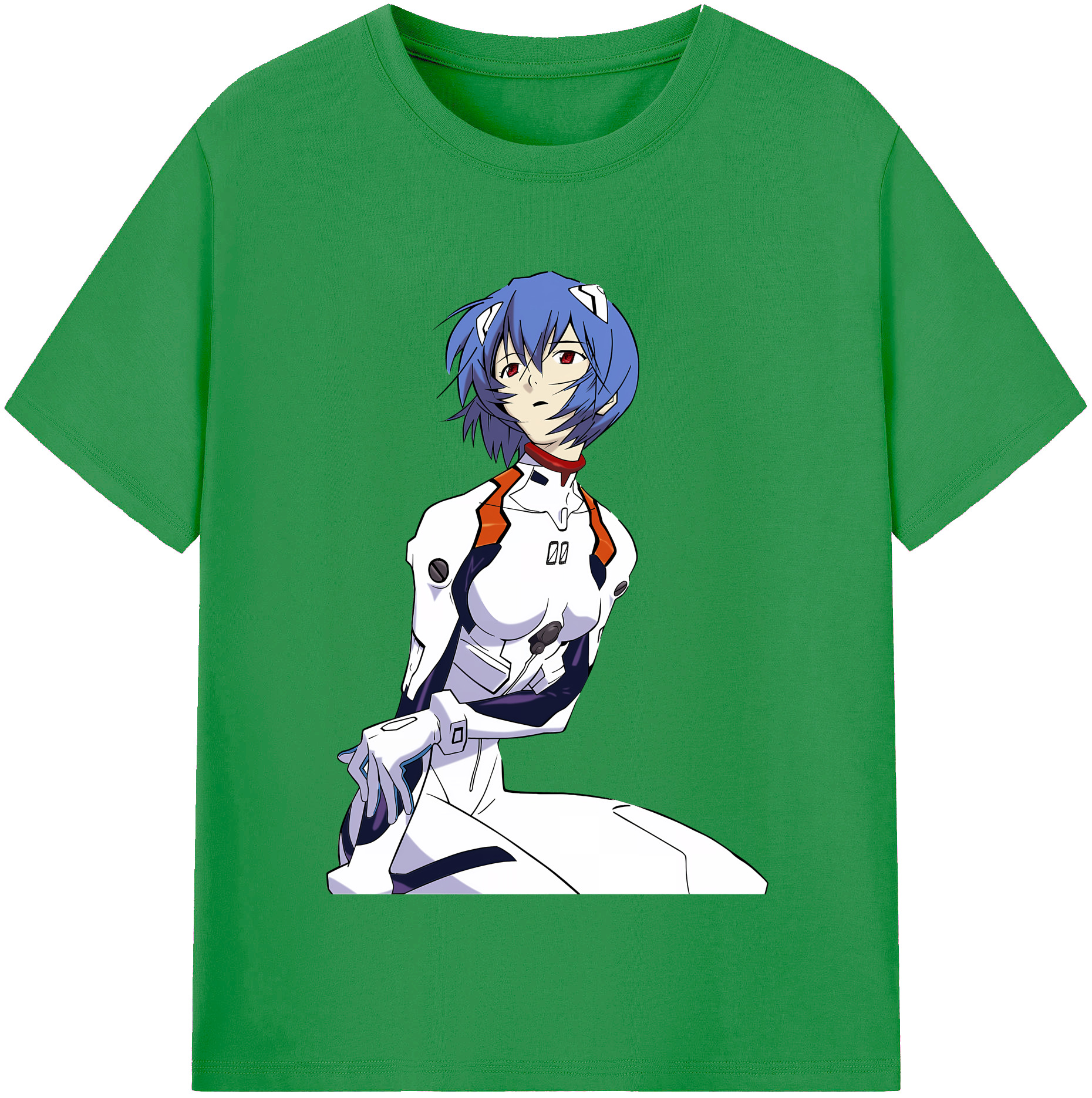 （画像用） EVA 新世紀エヴァンゲリオン レディースカジュアルプリントTシャツ（綿100％）
