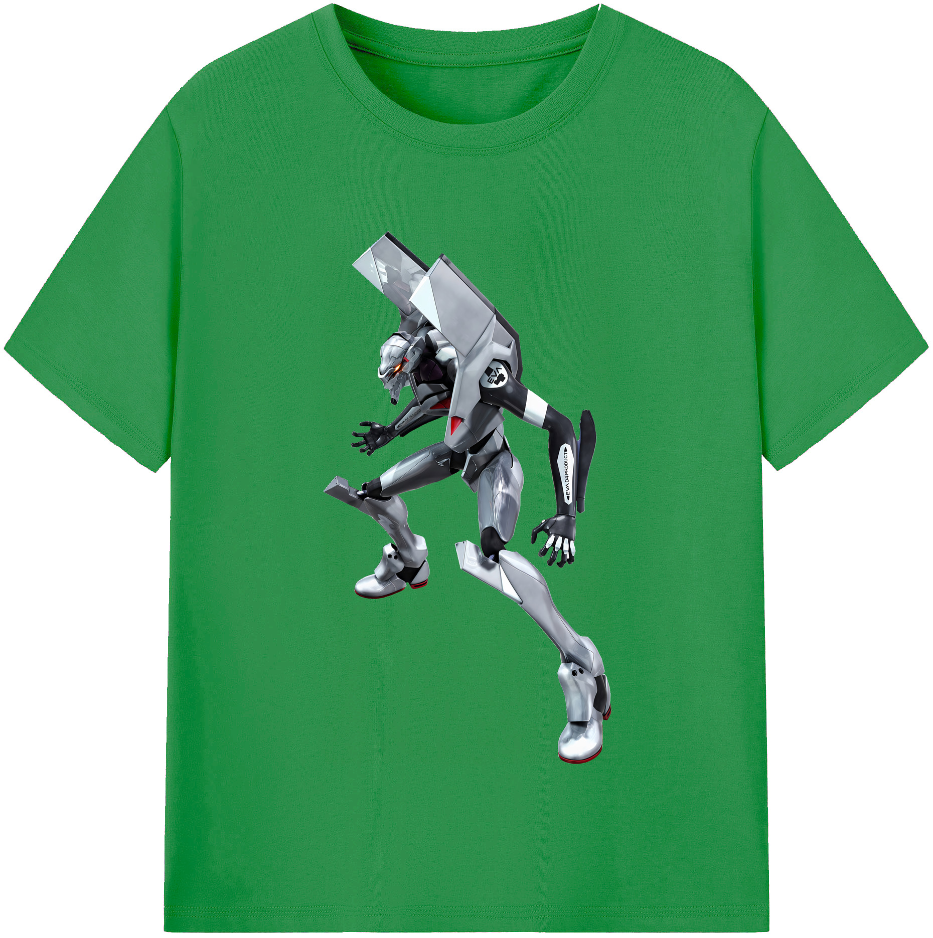 （画像用） EVA 新世紀エヴァンゲリオン レディースカジュアルプリントTシャツ（綿100％）