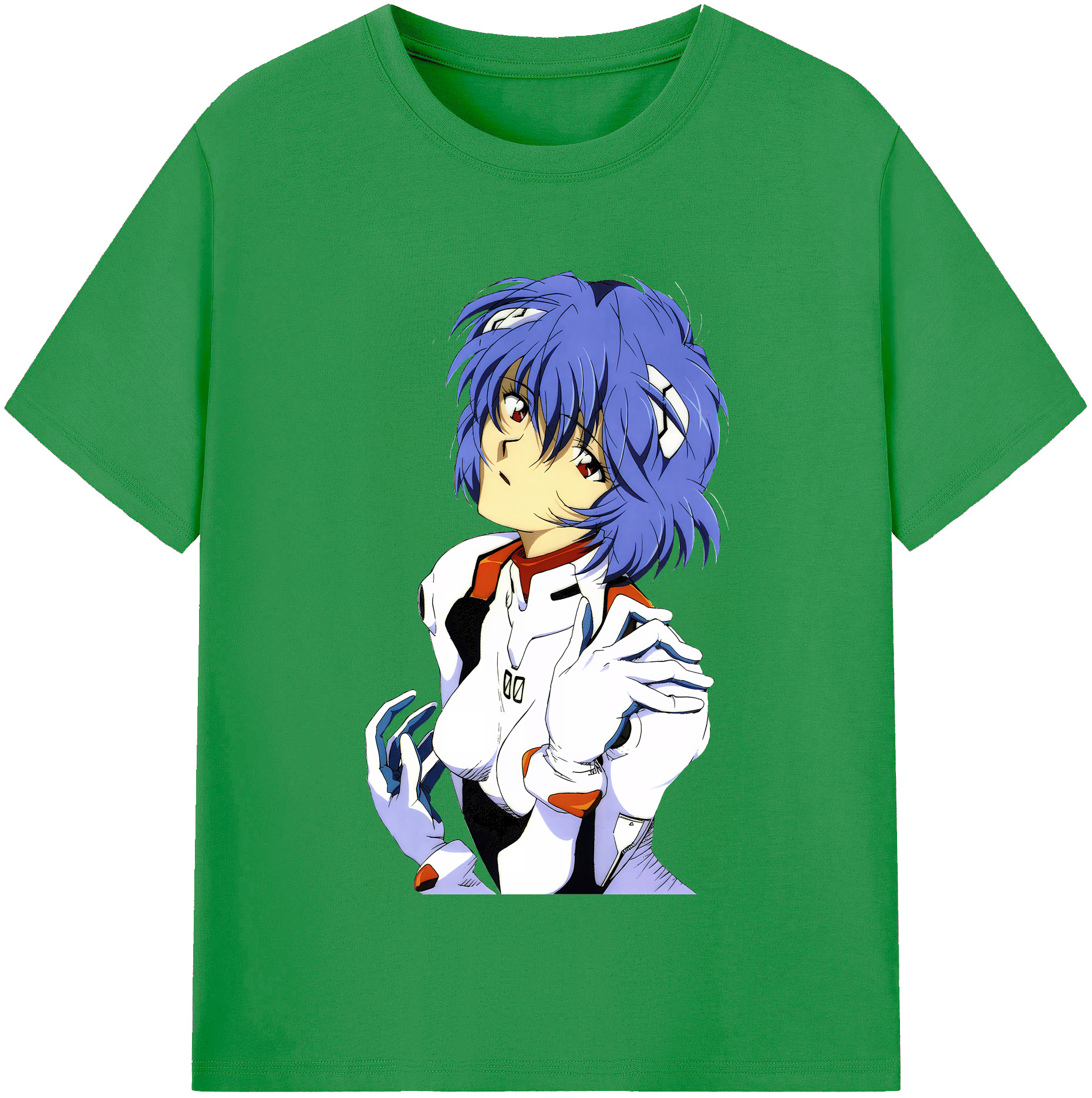 （画像用） EVA 新世紀エヴァンゲリオン レディースカジュアルプリントTシャツ（綿100％）