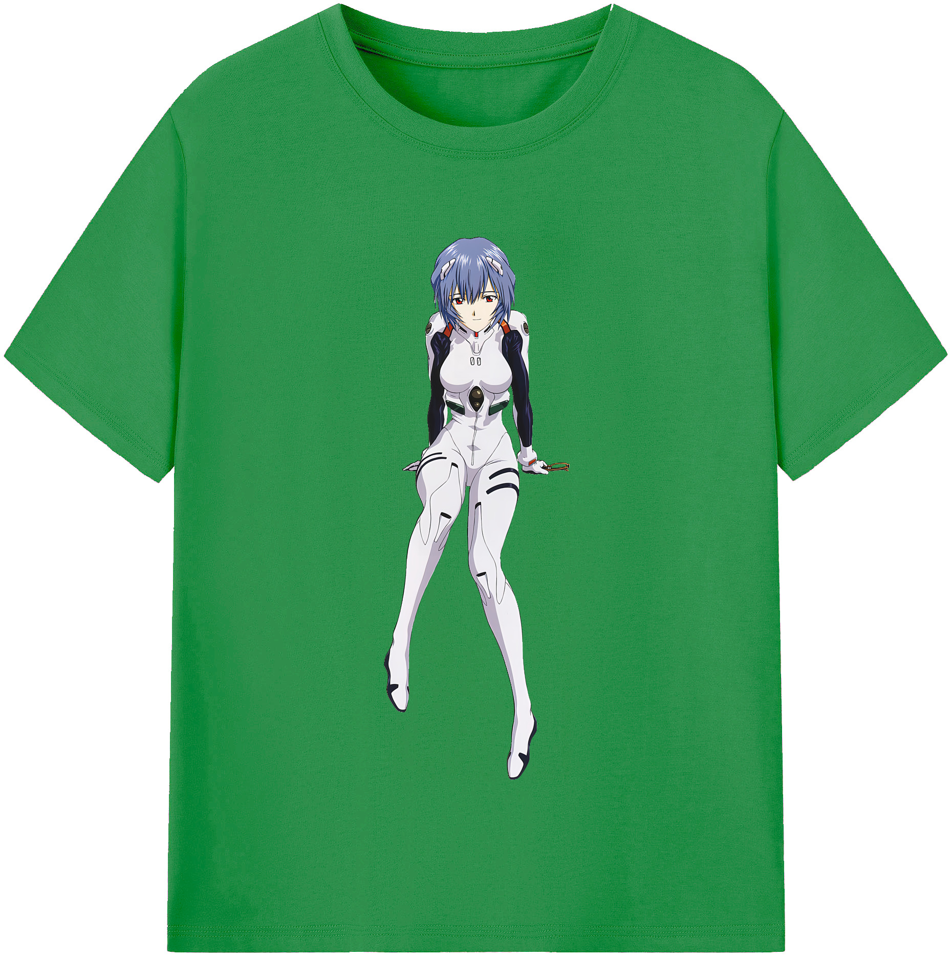 （画像用） EVA 新世紀エヴァンゲリオン レディースカジュアルプリントTシャツ（綿100％）