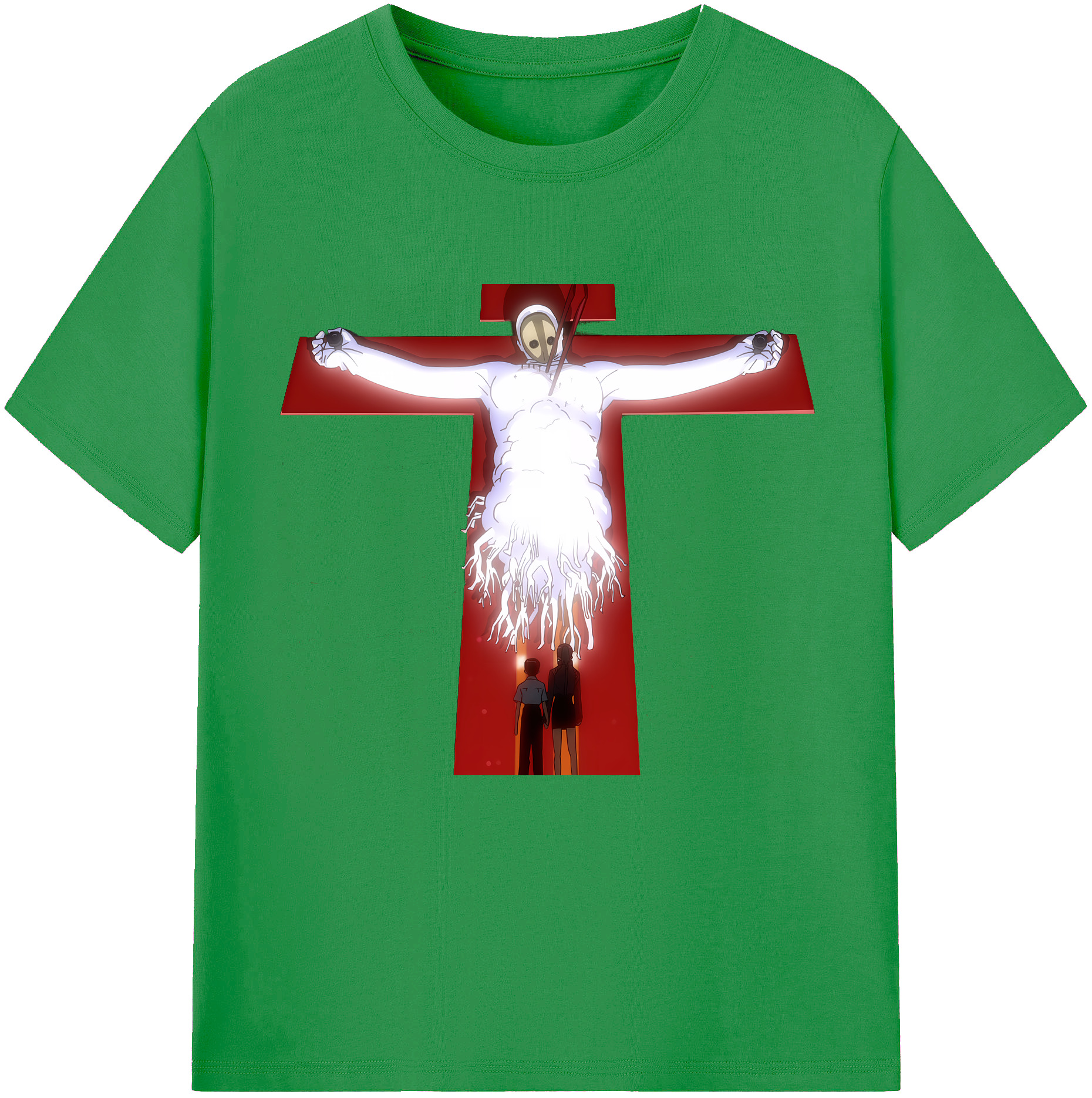（画像用） EVA 新世紀エヴァンゲリオン レディースカジュアルプリントTシャツ（綿100％）