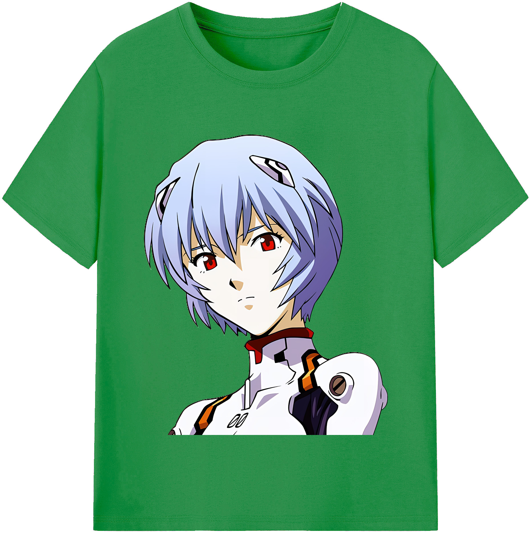 （画像用） EVA 新世紀エヴァンゲリオン レディースカジュアルプリントTシャツ（綿100％）