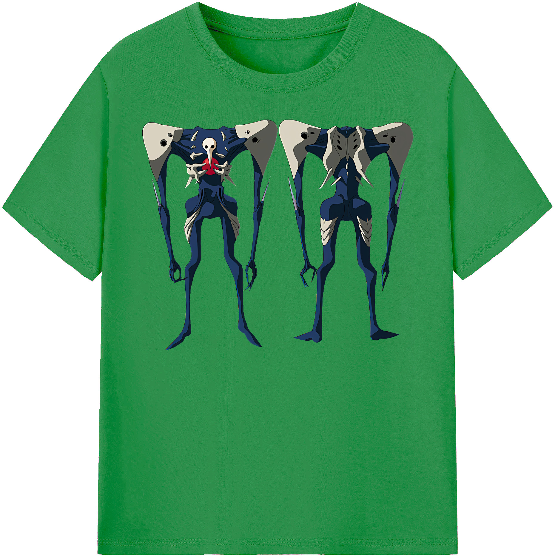 （画像用） EVA 新世紀エヴァンゲリオン レディースカジュアルプリントTシャツ（綿100％）