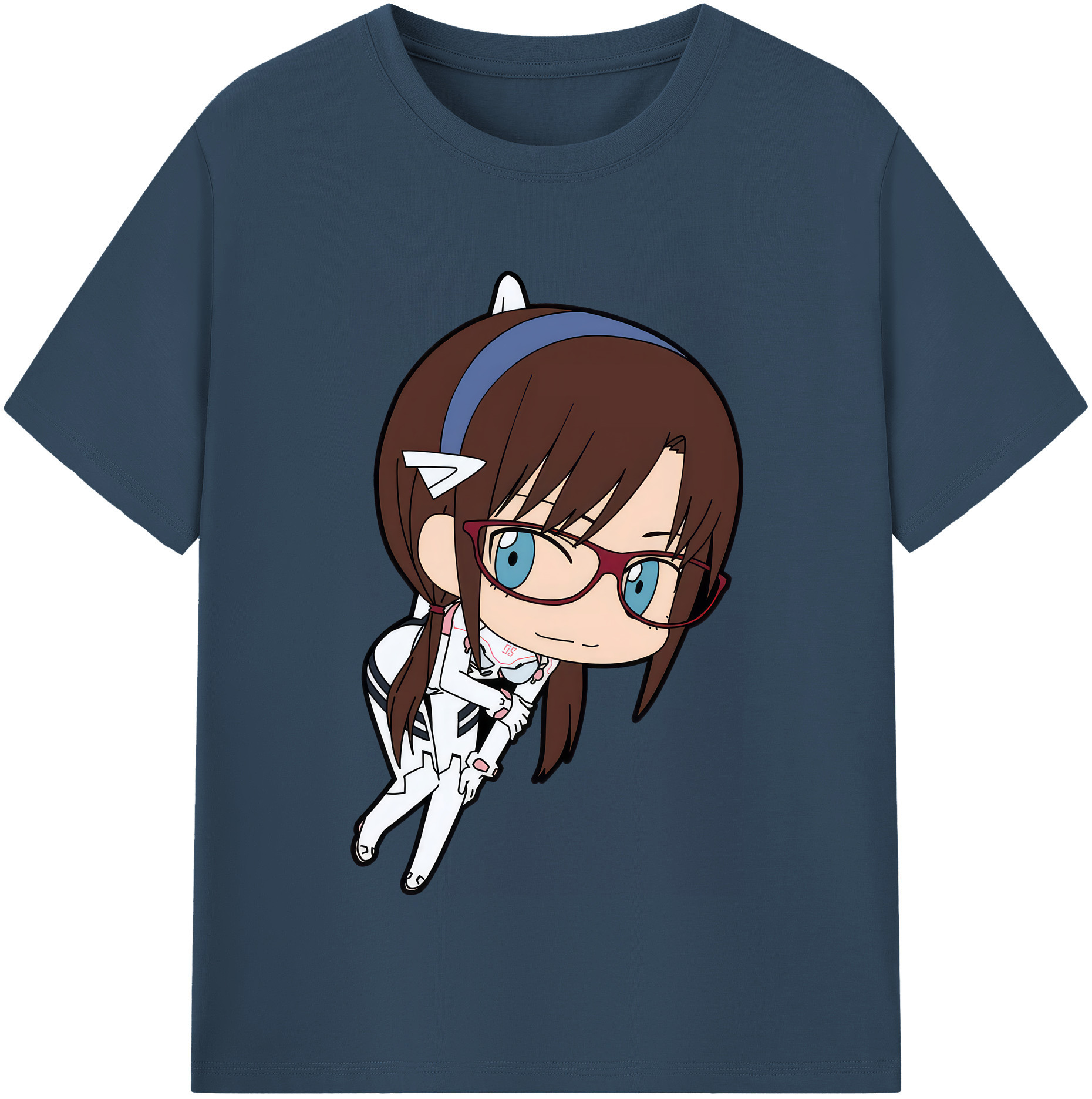 （画像用） EVA 新世紀エヴァンゲリオン レディースカジュアルプリントTシャツ（綿100％）