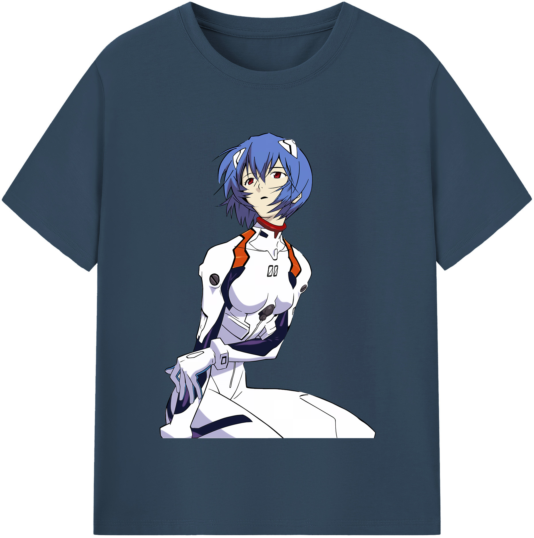 （画像用） EVA 新世紀エヴァンゲリオン レディースカジュアルプリントTシャツ（綿100％）