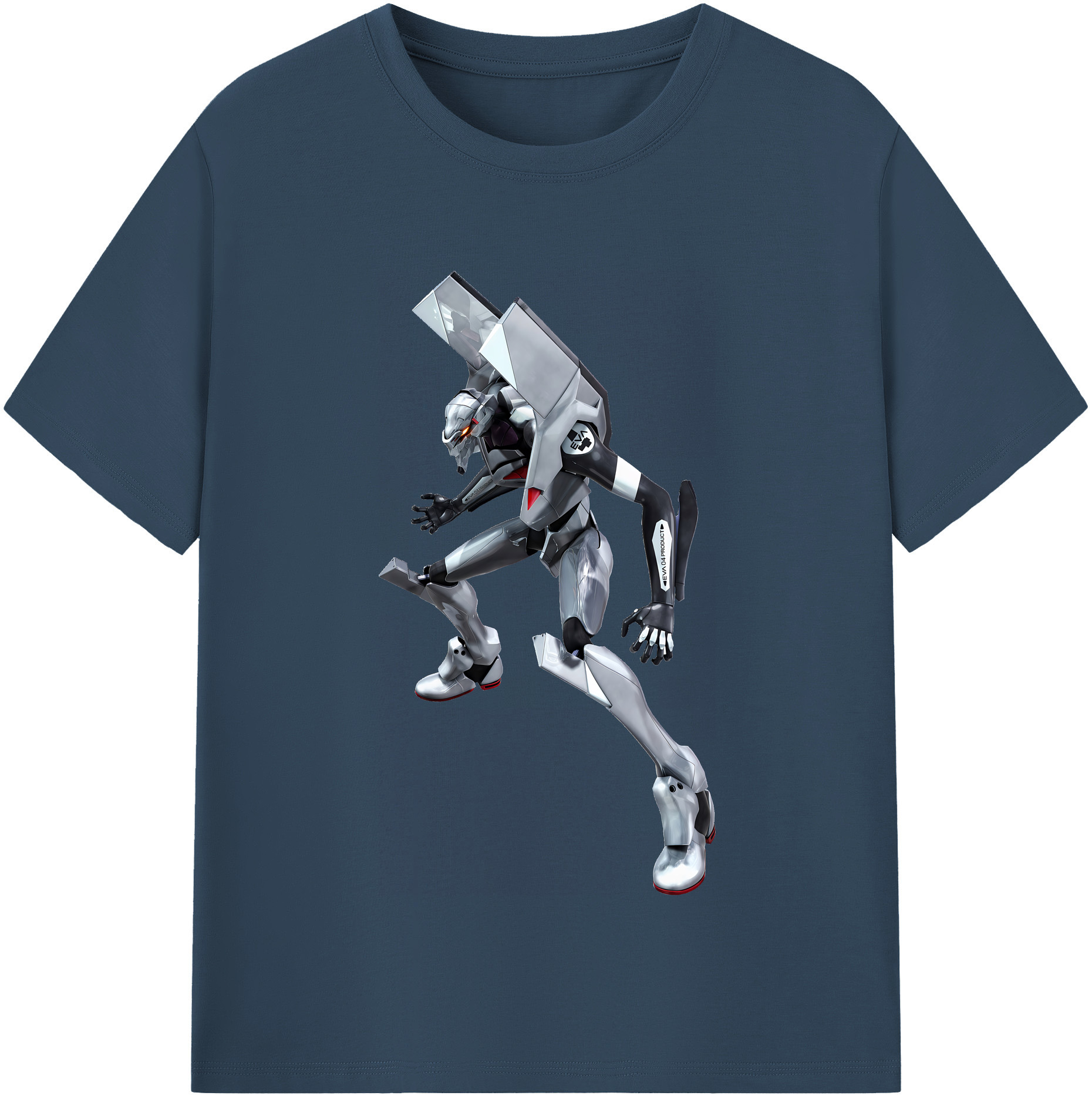 （画像用） EVA 新世紀エヴァンゲリオン レディースカジュアルプリントTシャツ（綿100％）