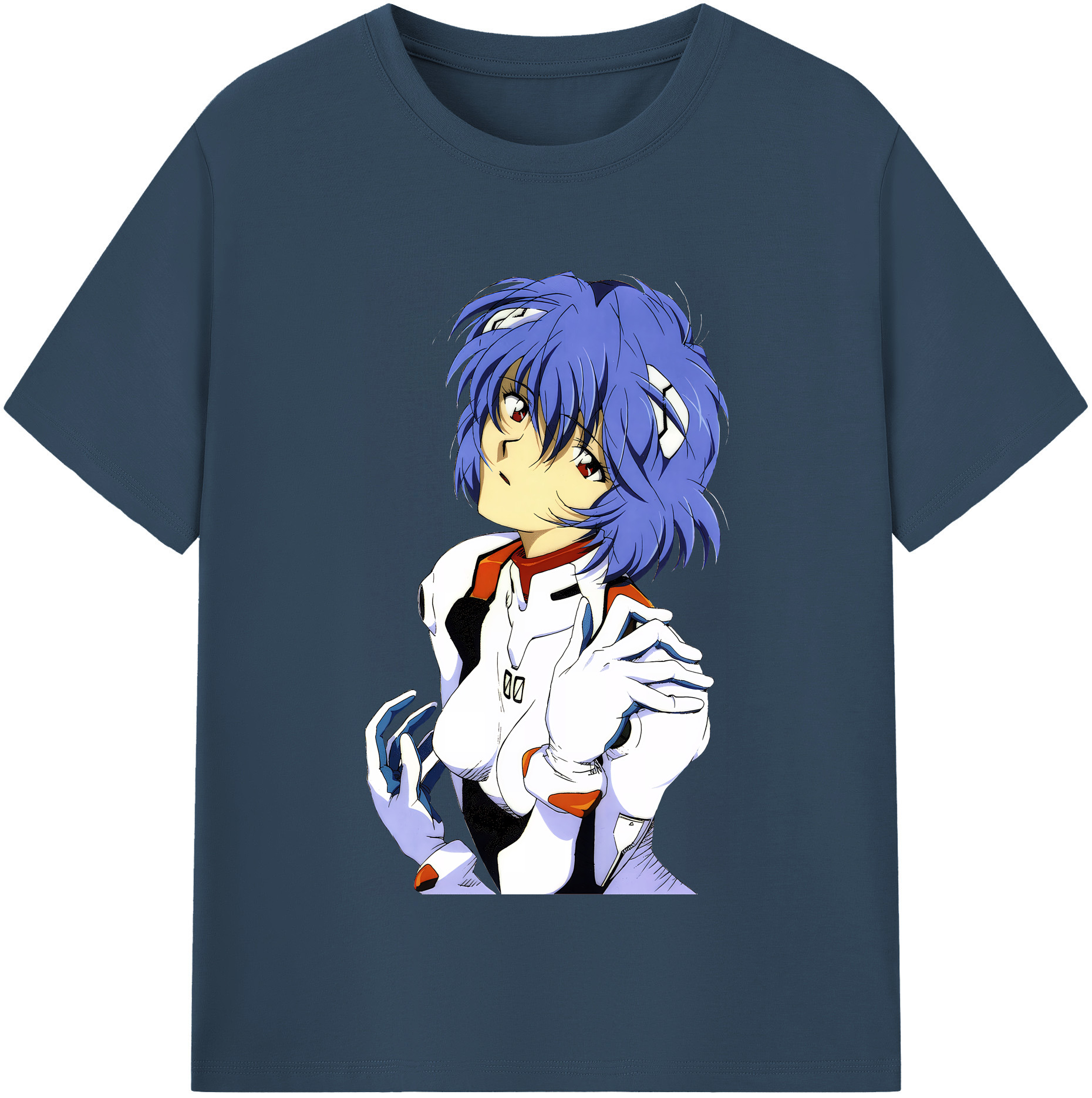（画像用） EVA 新世紀エヴァンゲリオン レディースカジュアルプリントTシャツ（綿100％）
