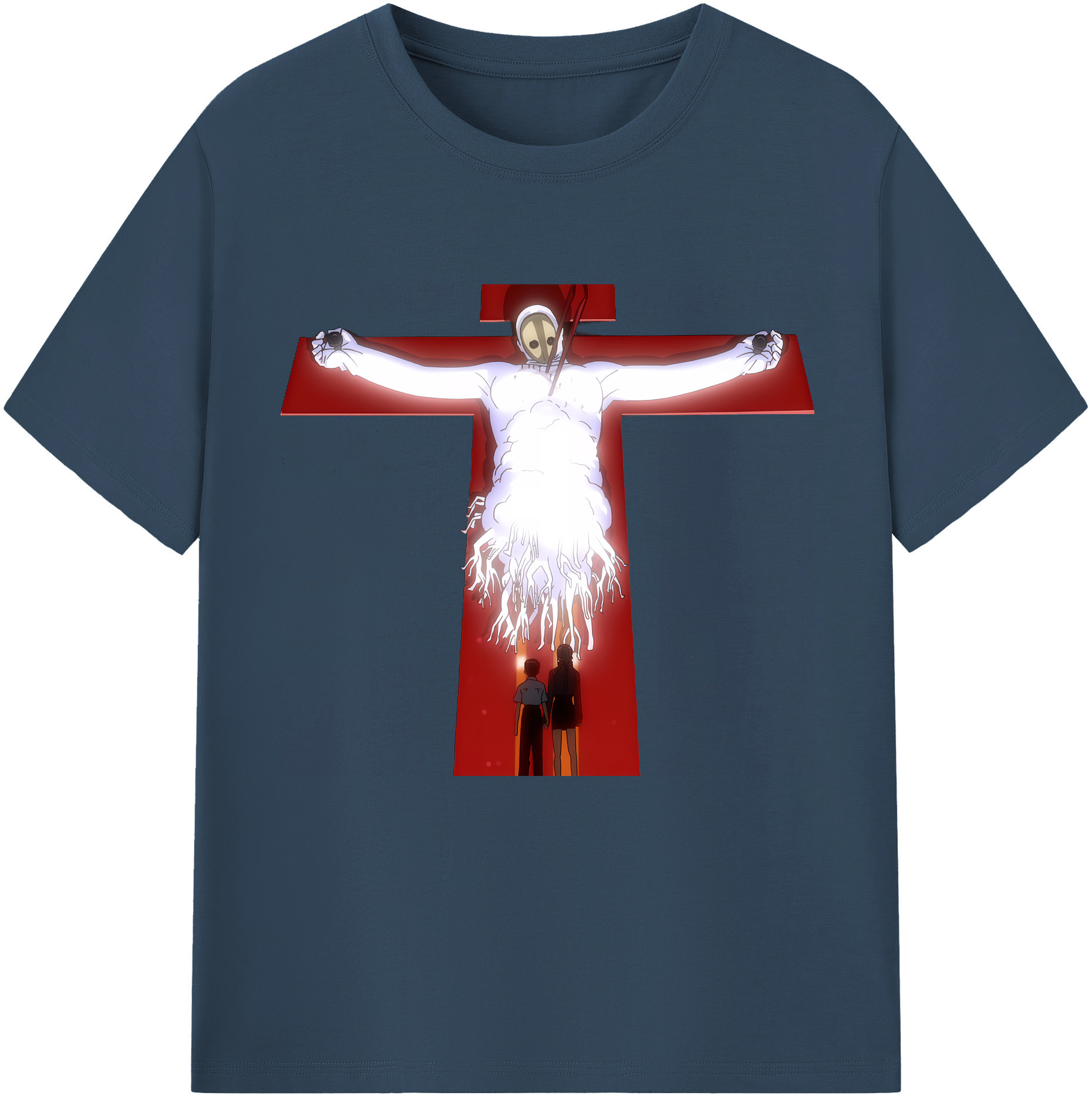 （画像用） EVA 新世紀エヴァンゲリオン レディースカジュアルプリントTシャツ（綿100％）