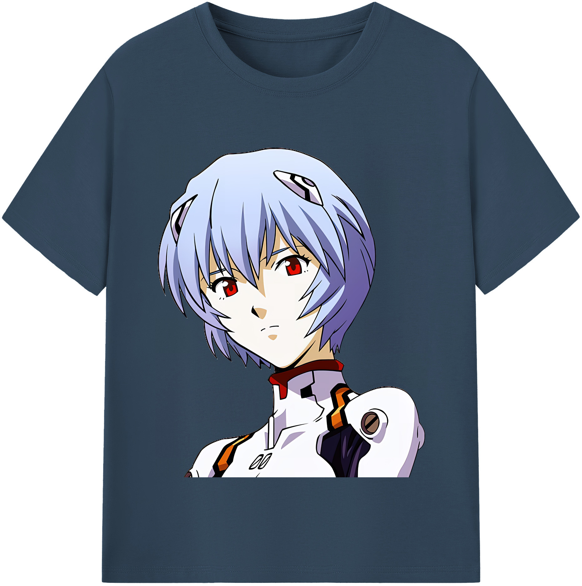 （画像用） EVA 新世紀エヴァンゲリオン レディースカジュアルプリントTシャツ（綿100％）