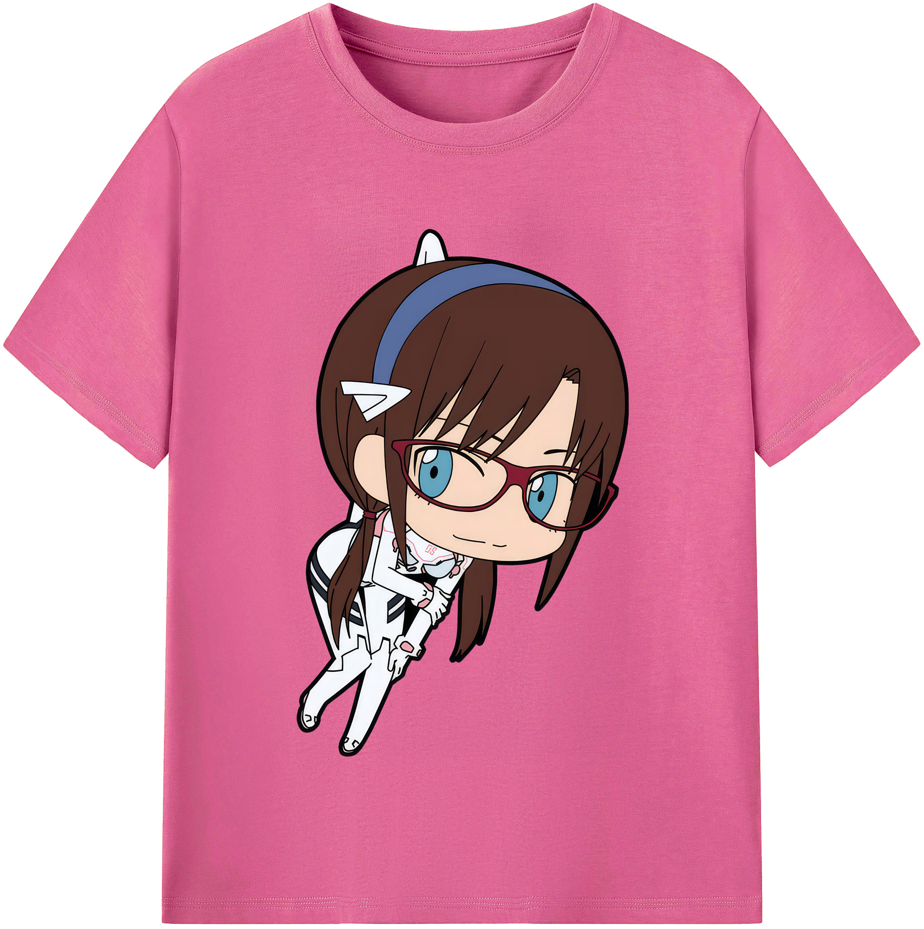 （画像用） EVA 新世紀エヴァンゲリオン レディースカジュアルプリントTシャツ（綿100％）