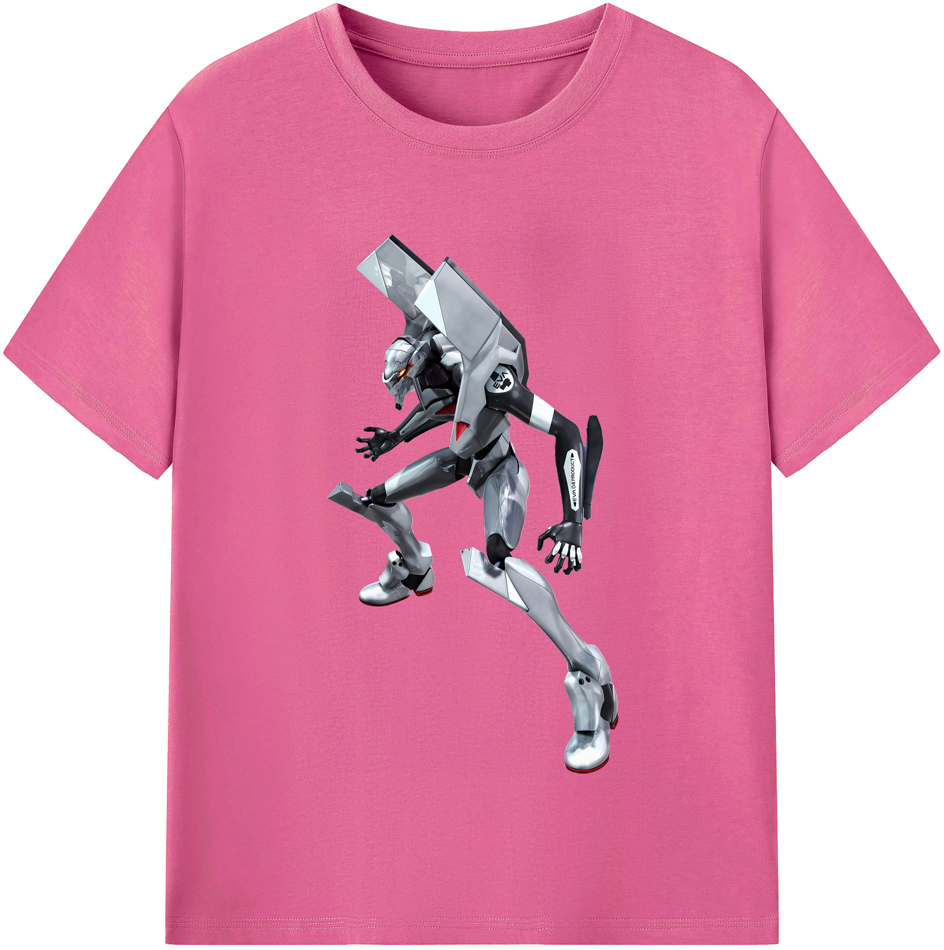 （画像用） EVA 新世紀エヴァンゲリオン レディースカジュアルプリントTシャツ（綿100％）