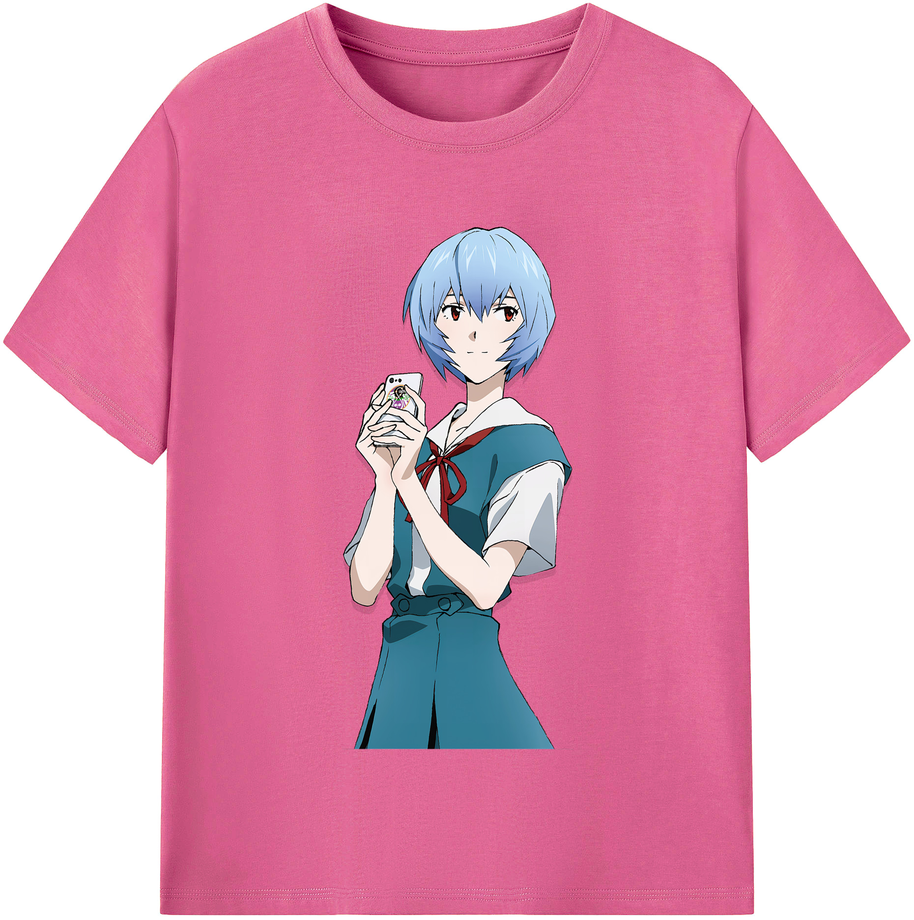 （画像用） EVA 新世紀エヴァンゲリオン レディースカジュアルプリントTシャツ（綿100％）