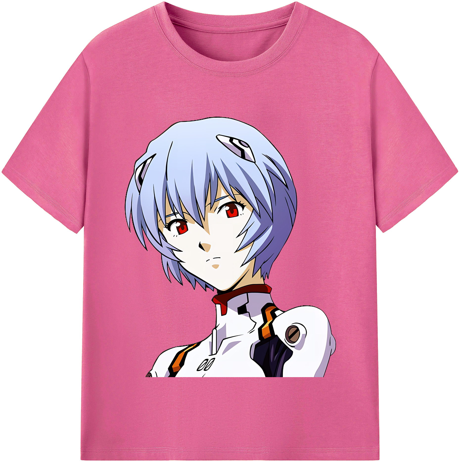 （画像用） EVA 新世紀エヴァンゲリオン レディースカジュアルプリントTシャツ（綿100％）