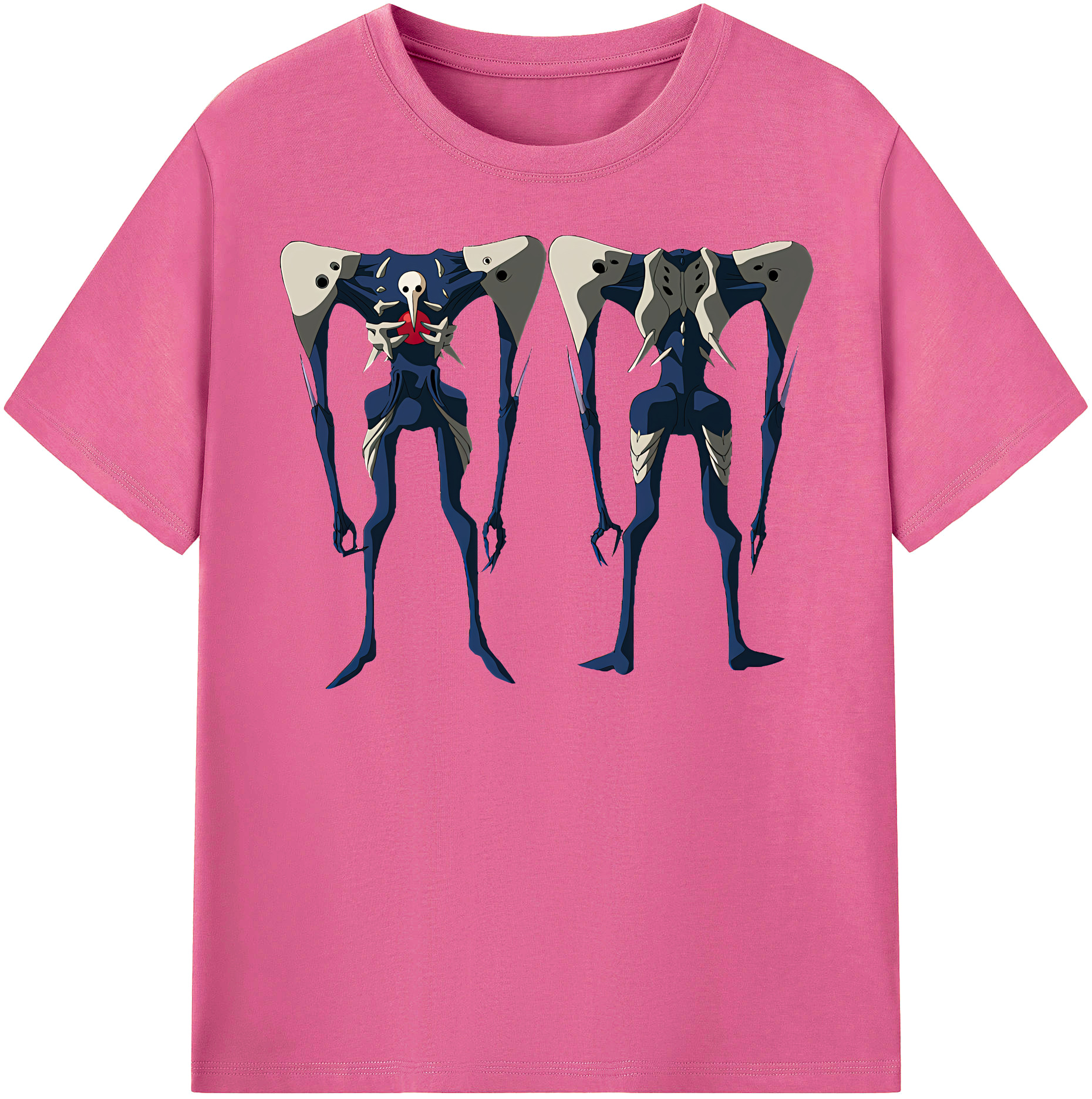 （画像用） EVA 新世紀エヴァンゲリオン レディースカジュアルプリントTシャツ（綿100％）