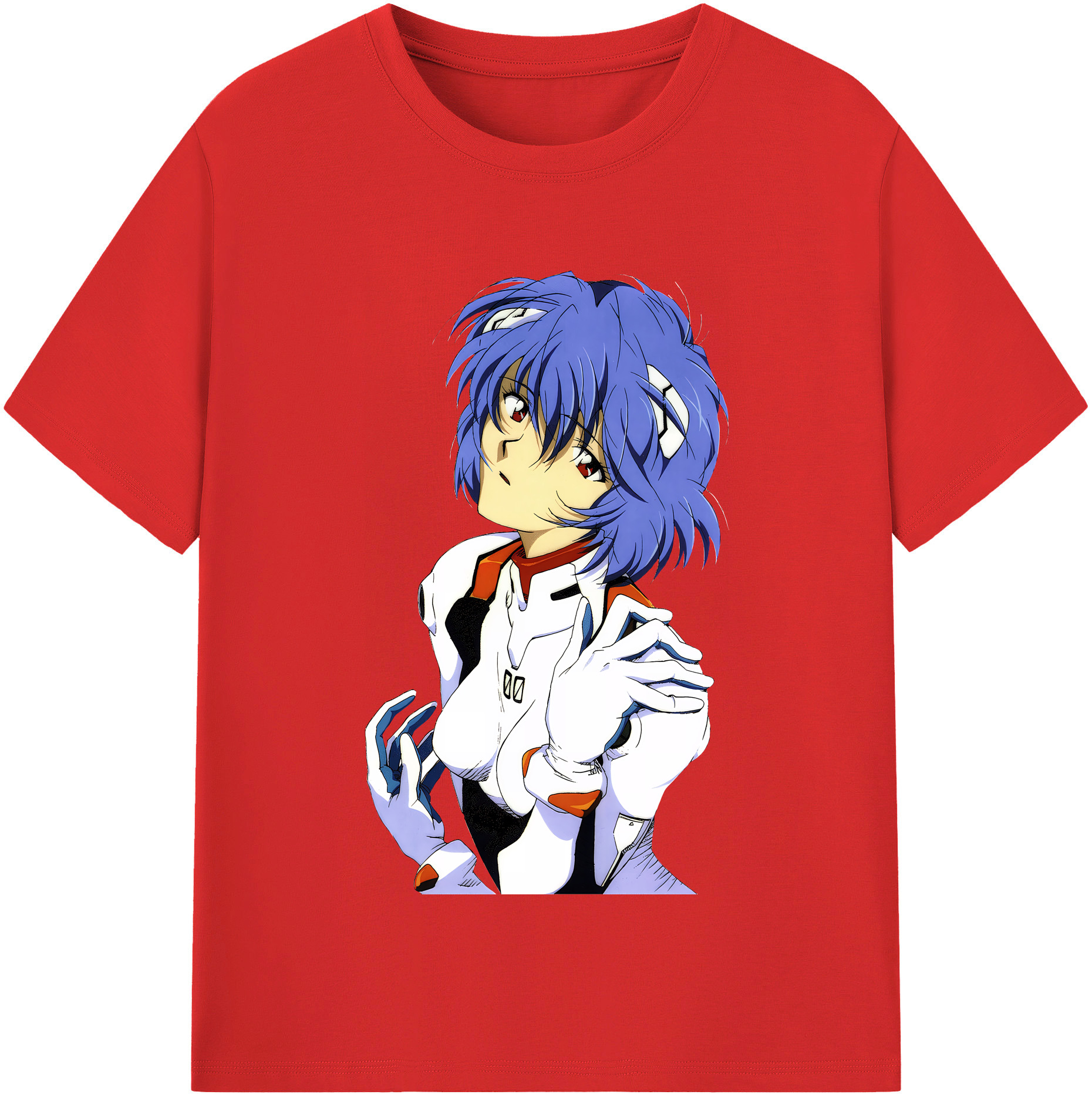 （画像用） EVA 新世紀エヴァンゲリオン レディースカジュアルプリントTシャツ（綿100％）