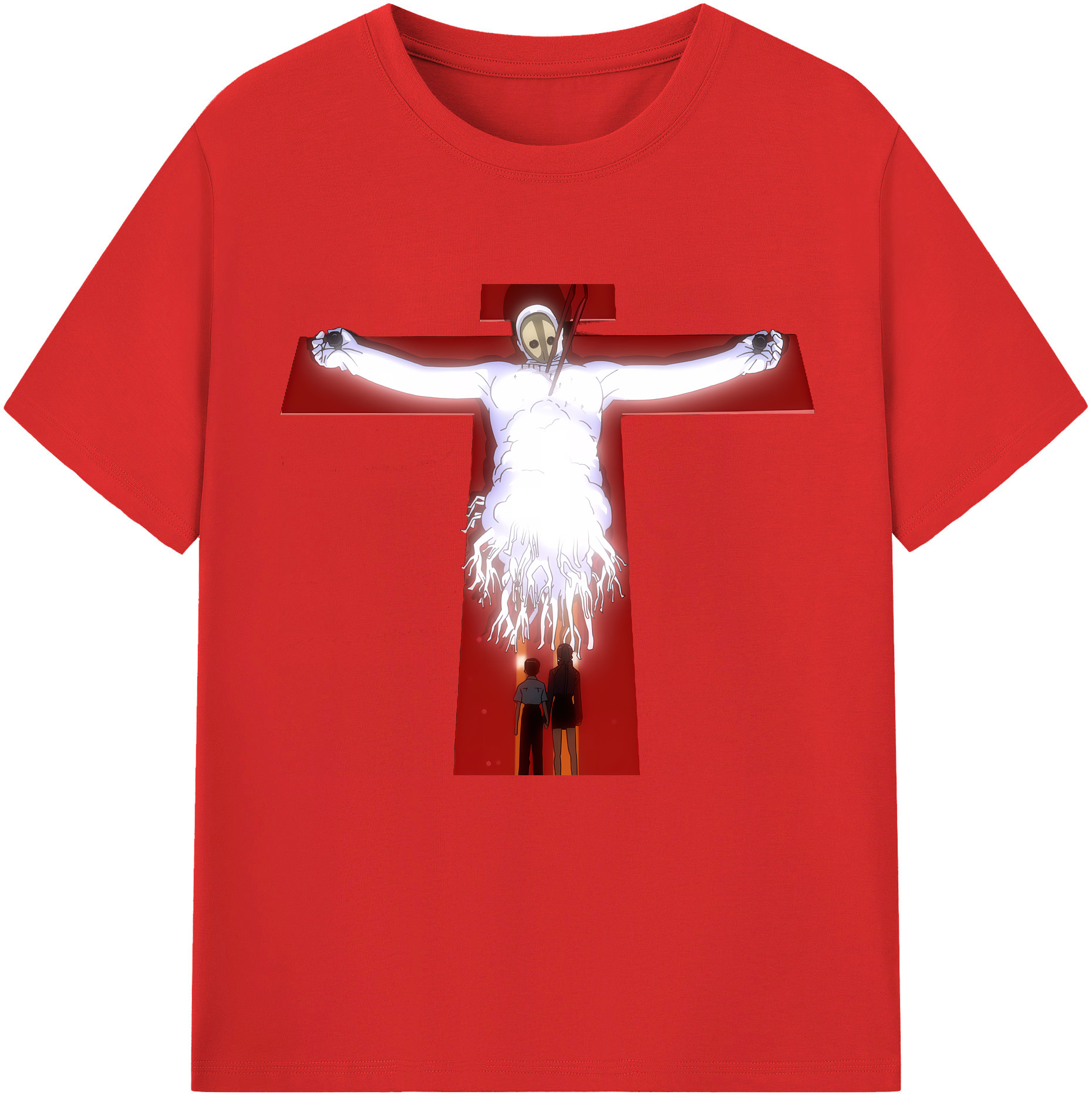 （画像用） EVA 新世紀エヴァンゲリオン レディースカジュアルプリントTシャツ（綿100％）