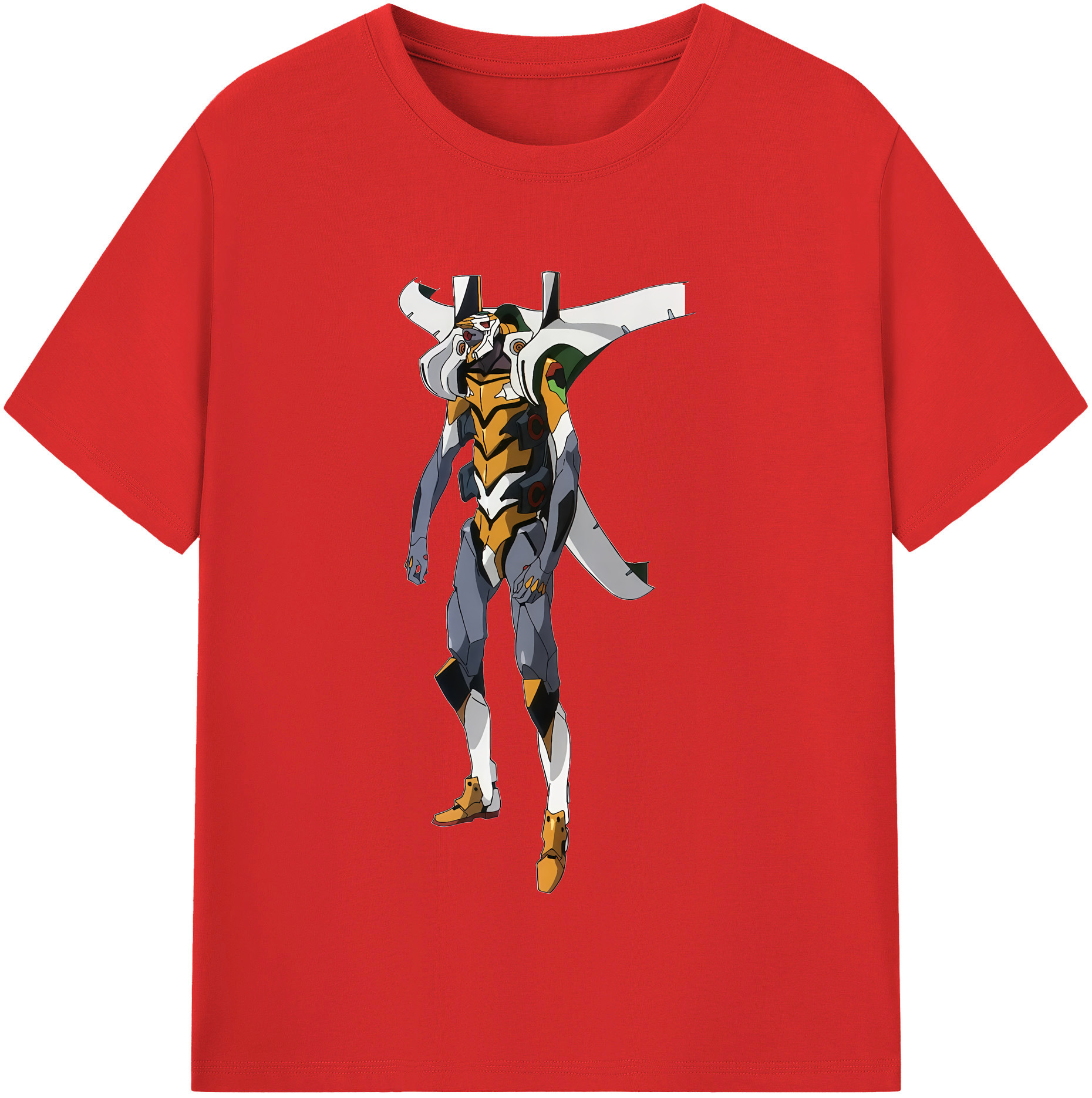 （画像用） EVA 新世紀エヴァンゲリオン レディースカジュアルプリントTシャツ（綿100％）