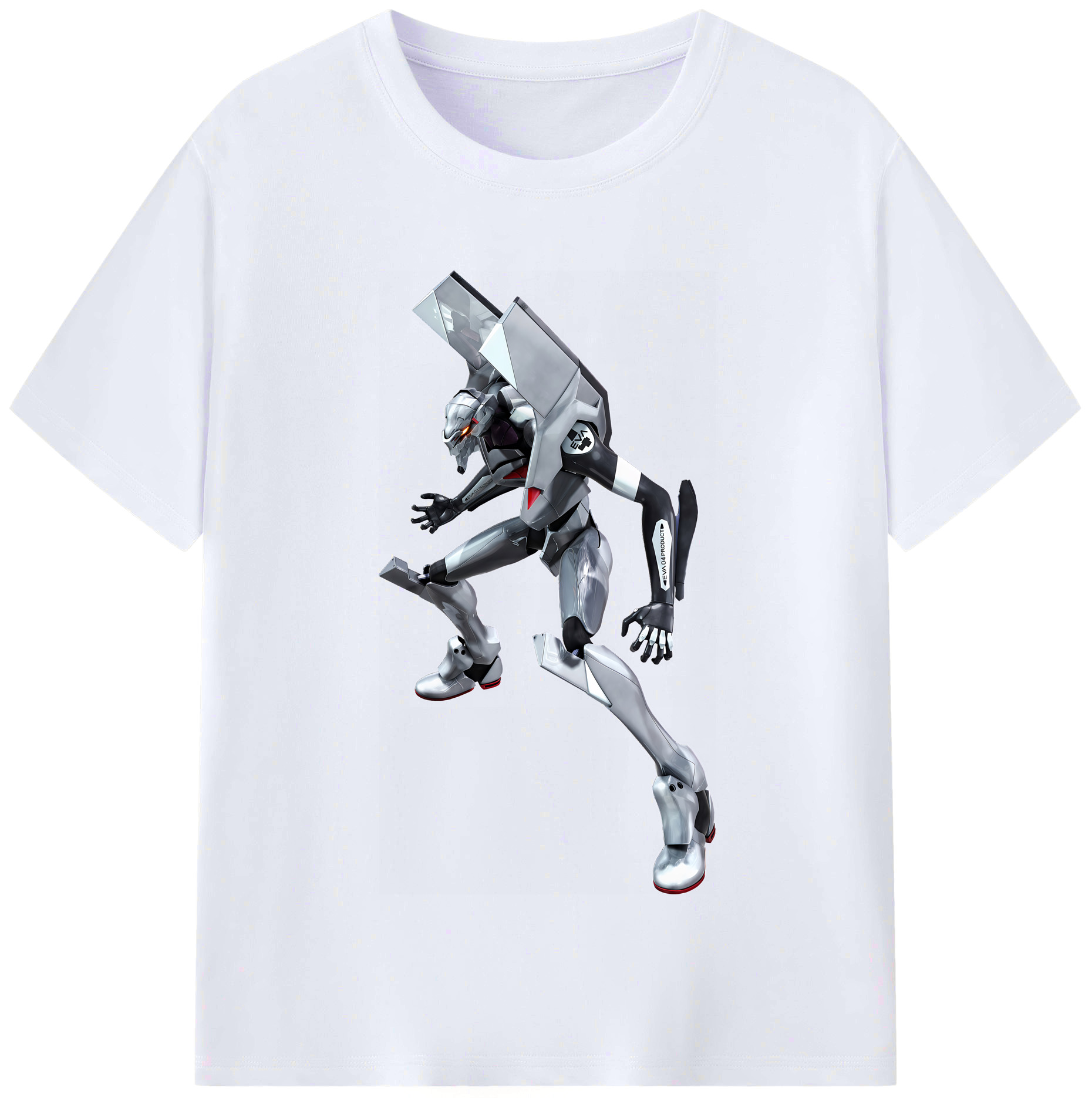 （画像用） EVA 新世紀エヴァンゲリオン レディースカジュアルプリントTシャツ（綿100％）